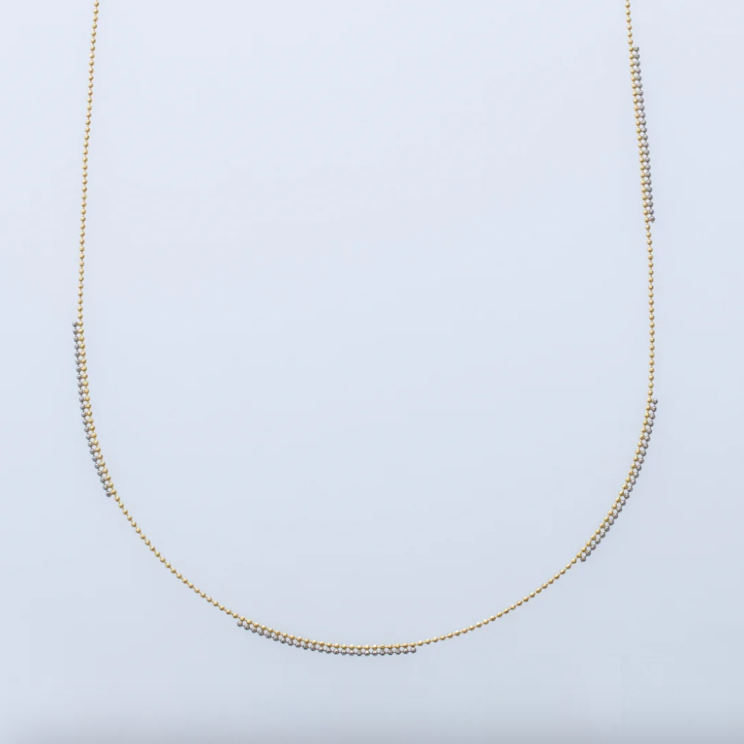 【ENEY】ピクセル ステーションチェーンネックレス ※11月中旬より弊社事務所から発送