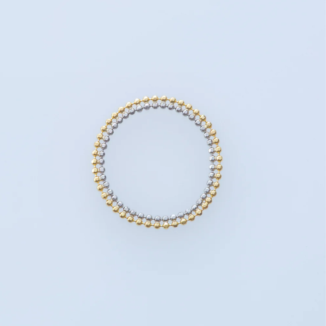 【ENEY】ピクセル 2連 チェーンリング ※11月中旬より弊社事務所から発送