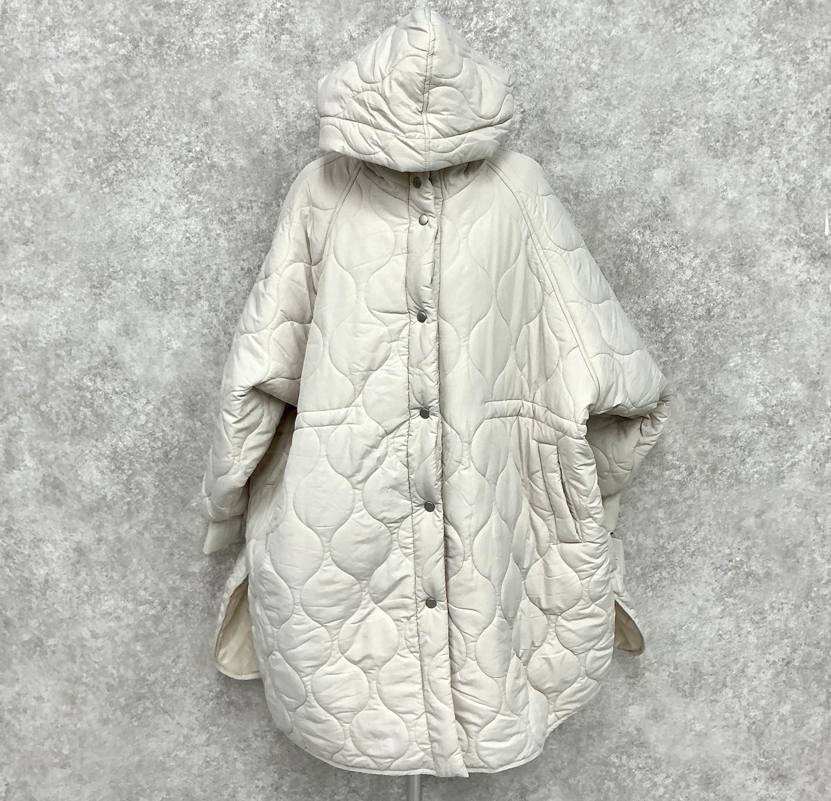 キルティングロングダウン -ホワイト- ※12月上旬より順次発送予定 ※ハンガー納品