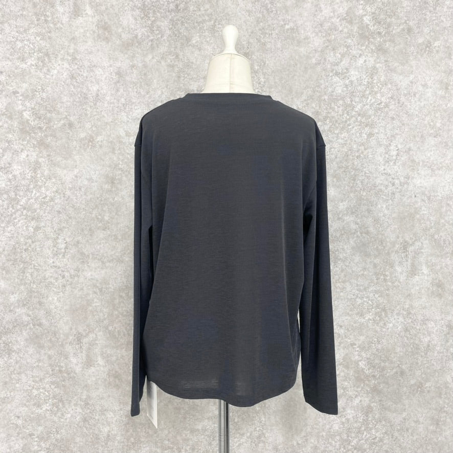【ASYMM】INFINITE EASE TEE -charcoal-