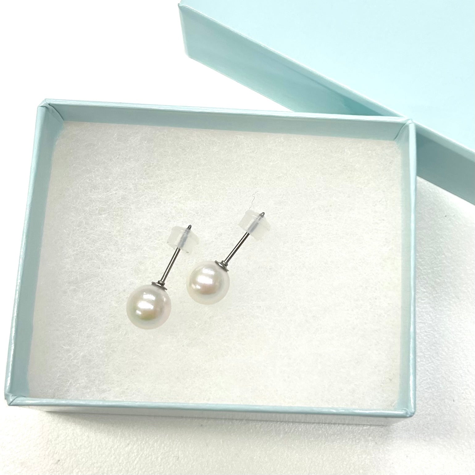 アコヤ真珠ピアス -7.5mm珠- ※9/24〜30より順次発送予定