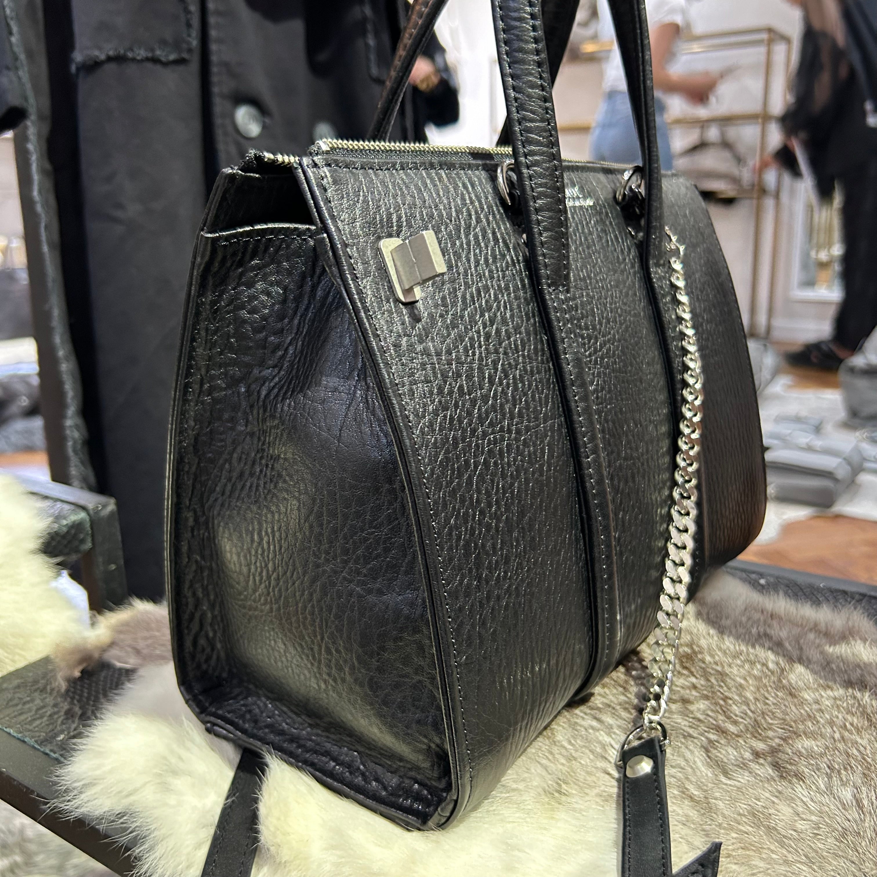 ⚠️予約【M.U.L.】stud series ボストンバックS -ブラック- ※R7. 6月末納品予定