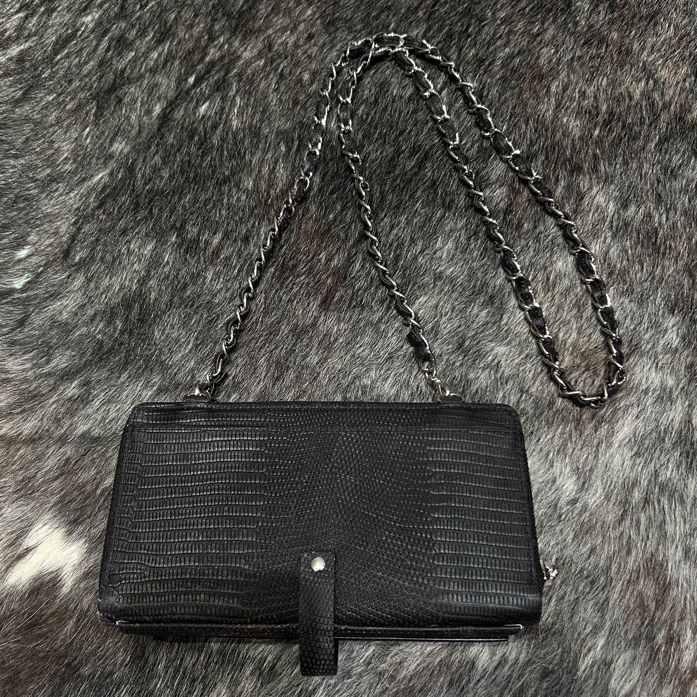 ⚠️予約【M.U.L.】 ウォレットショルダー -vintage ブラック- ※R7. 6月末納品予定