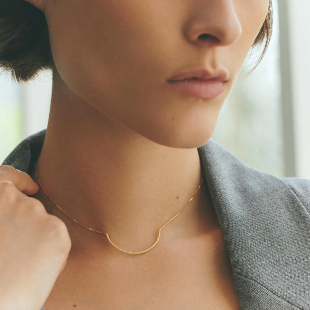 【ENEY】ホリデー K18YG カガヤキ ネックレス ※11月中旬より弊社事務所から発送