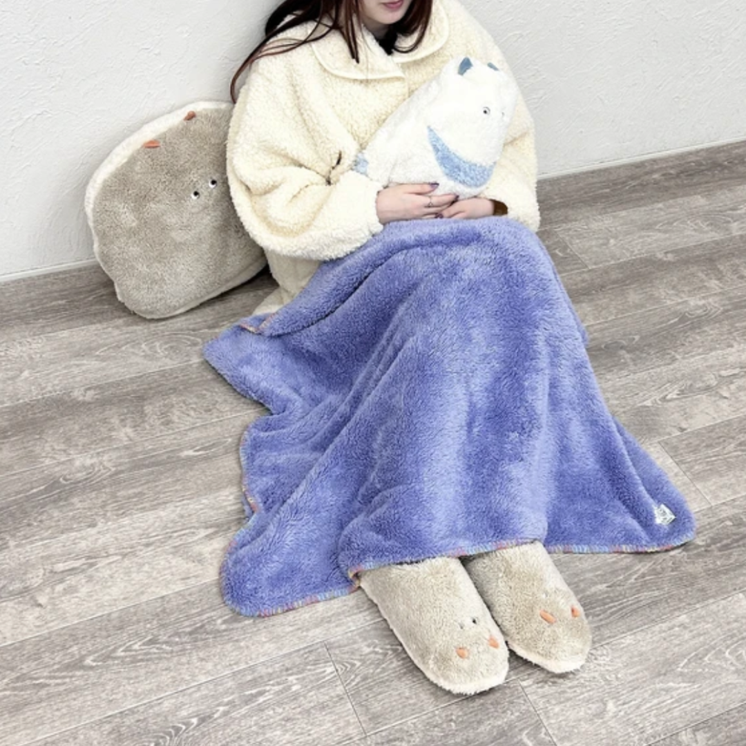 Furry ブランケット -ラベンダー- ※11/19-25頃より順次配送予定