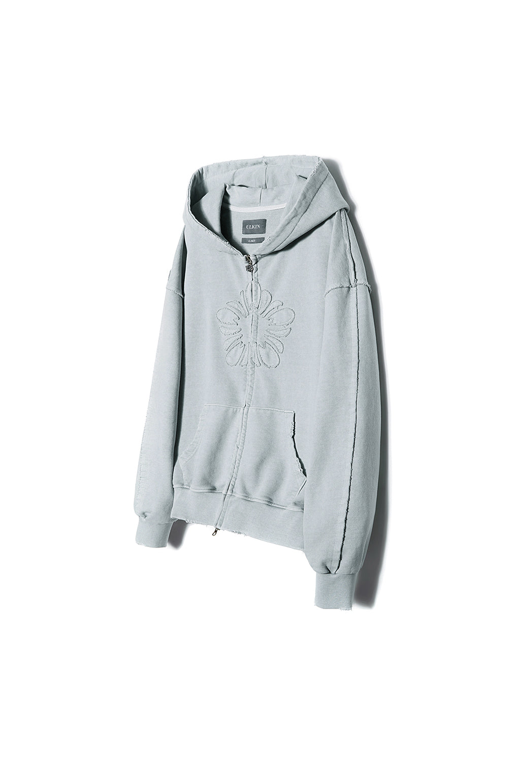 ※予約商品【ULKIN】MUGUNG Vintage Zip-up Hoodie_Baby Blue ※12月頃より順次配送予定