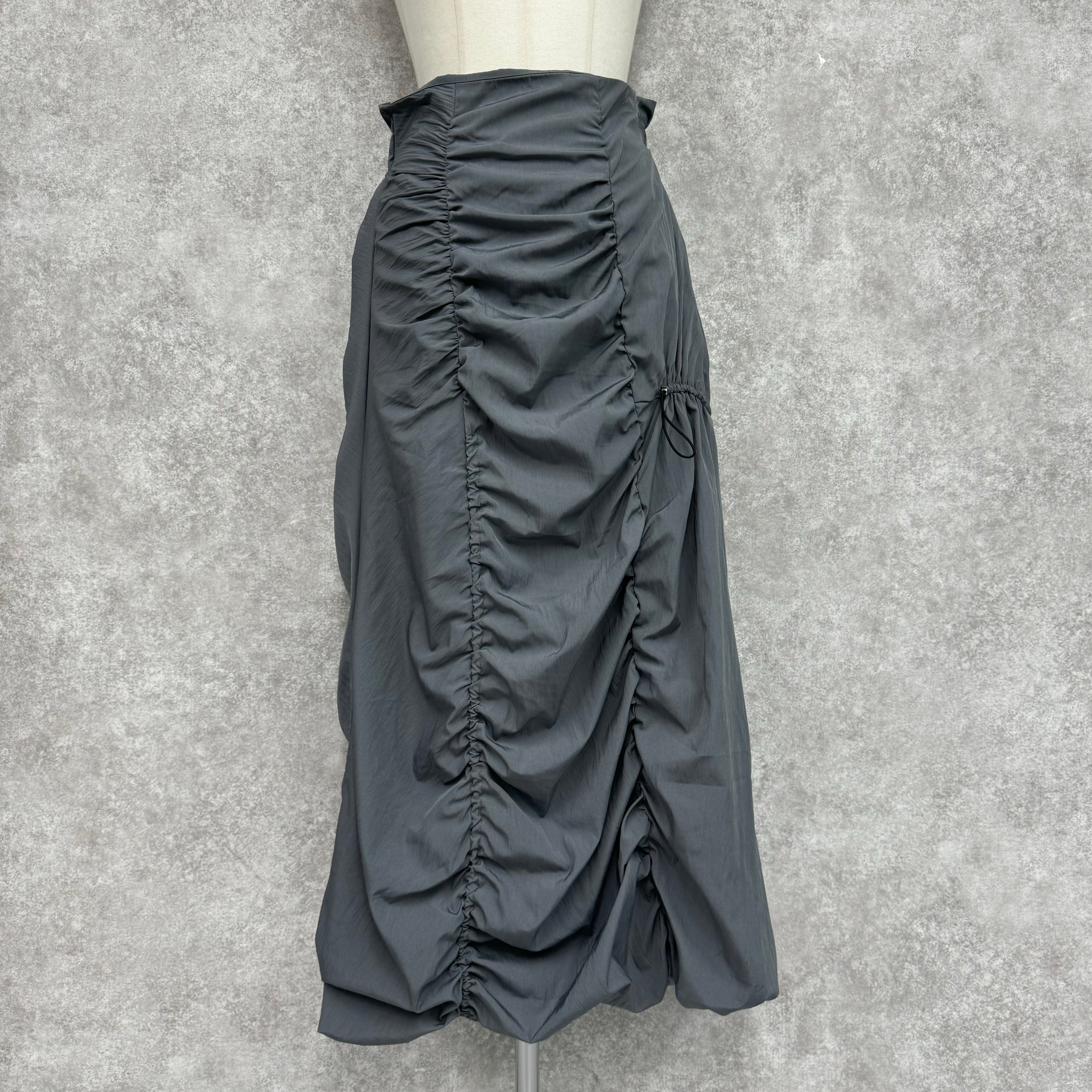 カーゴバルーンスカート グレー ※10/29-11/4頃より順次発送予定