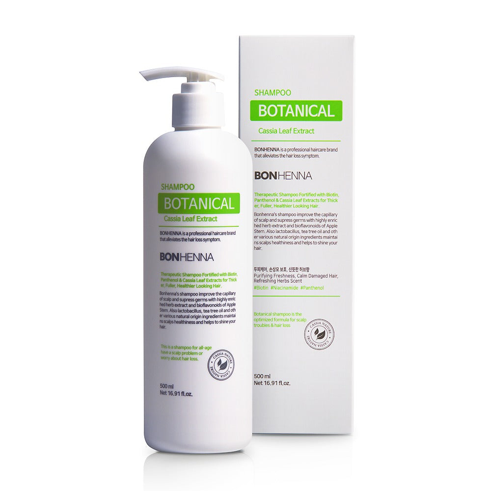 BONHENNA BOTANICAL SHAMPOO 500ml  ⭐️30mlシャンプープレゼント ※10/29〜11/4より順次配送