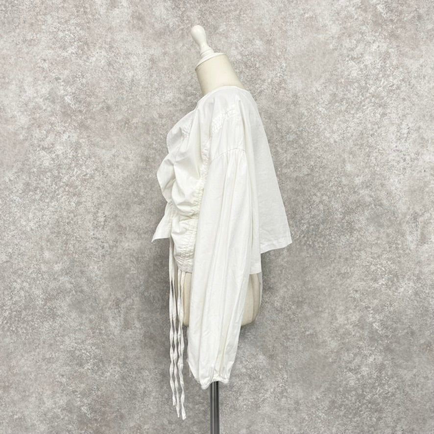 【ASYMM】DROSTIN JACKET -white-