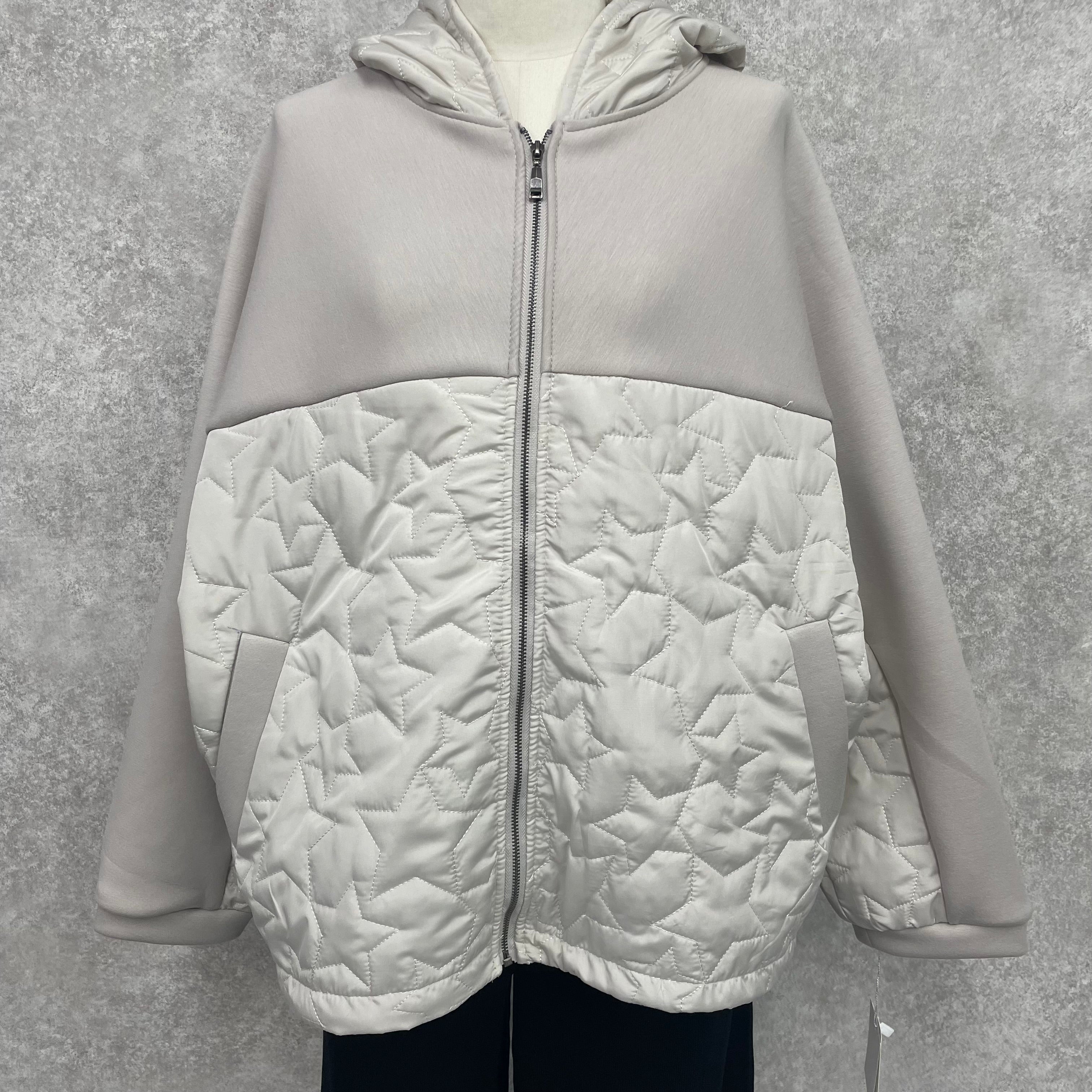 スターキルティングライトブルゾン -ベージュ- ※10/22~28頃より順次発送  ※ハンガー納品