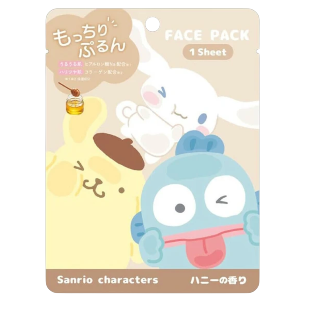 【クラックス】CRUX フェイスパック -サンリオキャラクターズモカ- ※7/16-7/22迄に順次発送予定