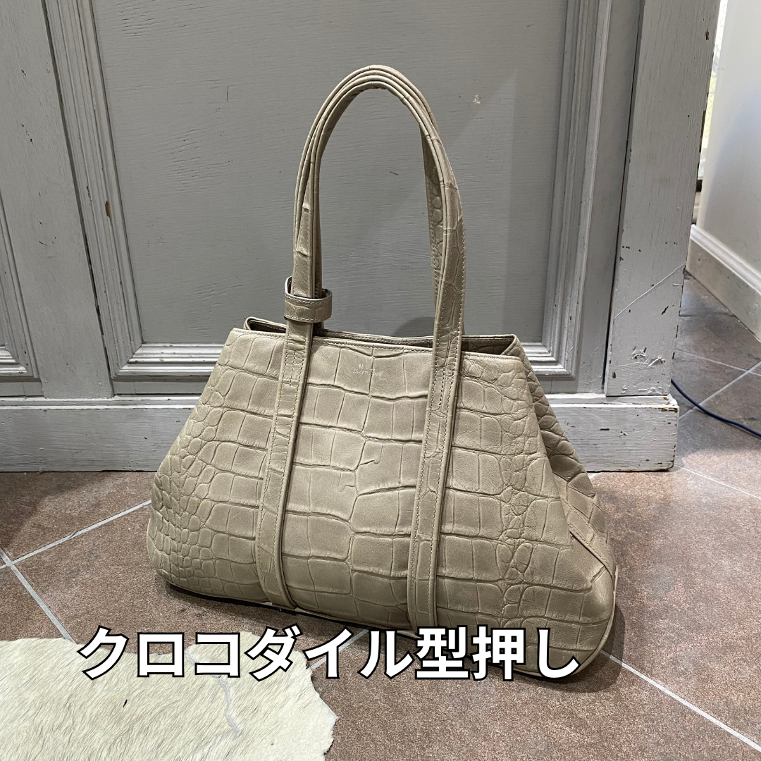 ⚠️予約【M.U.L.】ミニマルトート -グレージュ- ※R7. 6月末納品予定