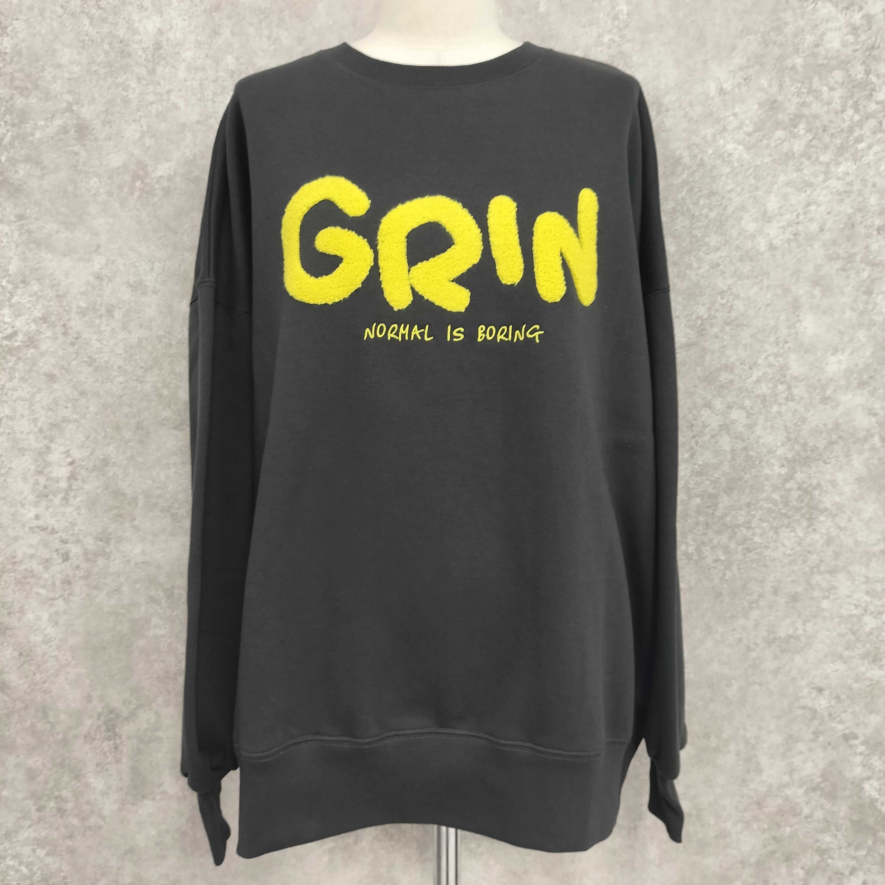 手書きロゴ相良刺繍BIG プルオーバー  -スミクロ- ※11/26~12/2頃より順次発送予定