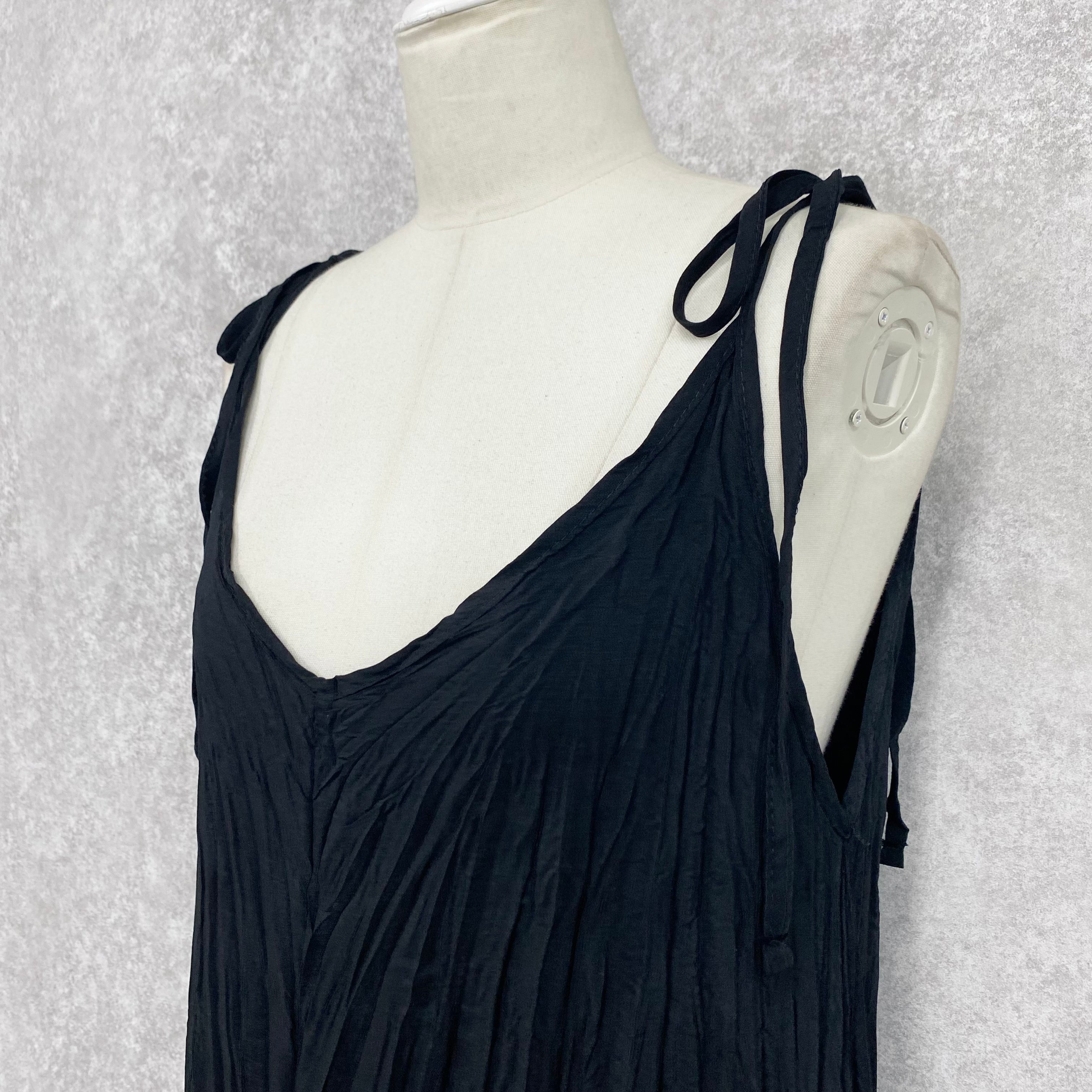 【ASYMM】CRUSHÉ DRESS -black-