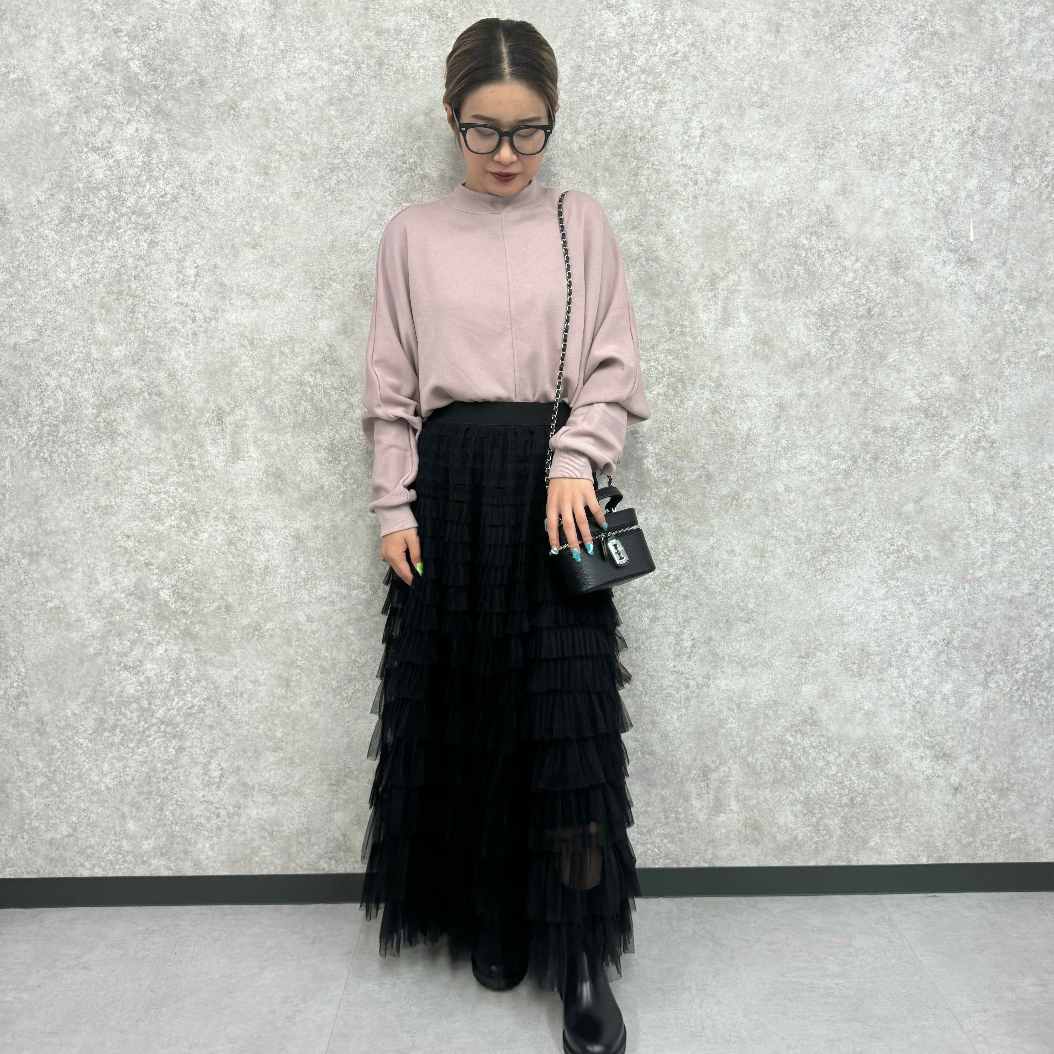 【予約】TC裏毛ドルマンスリーブプルオーバー -ピンク-  ※9月下旬より順次発送