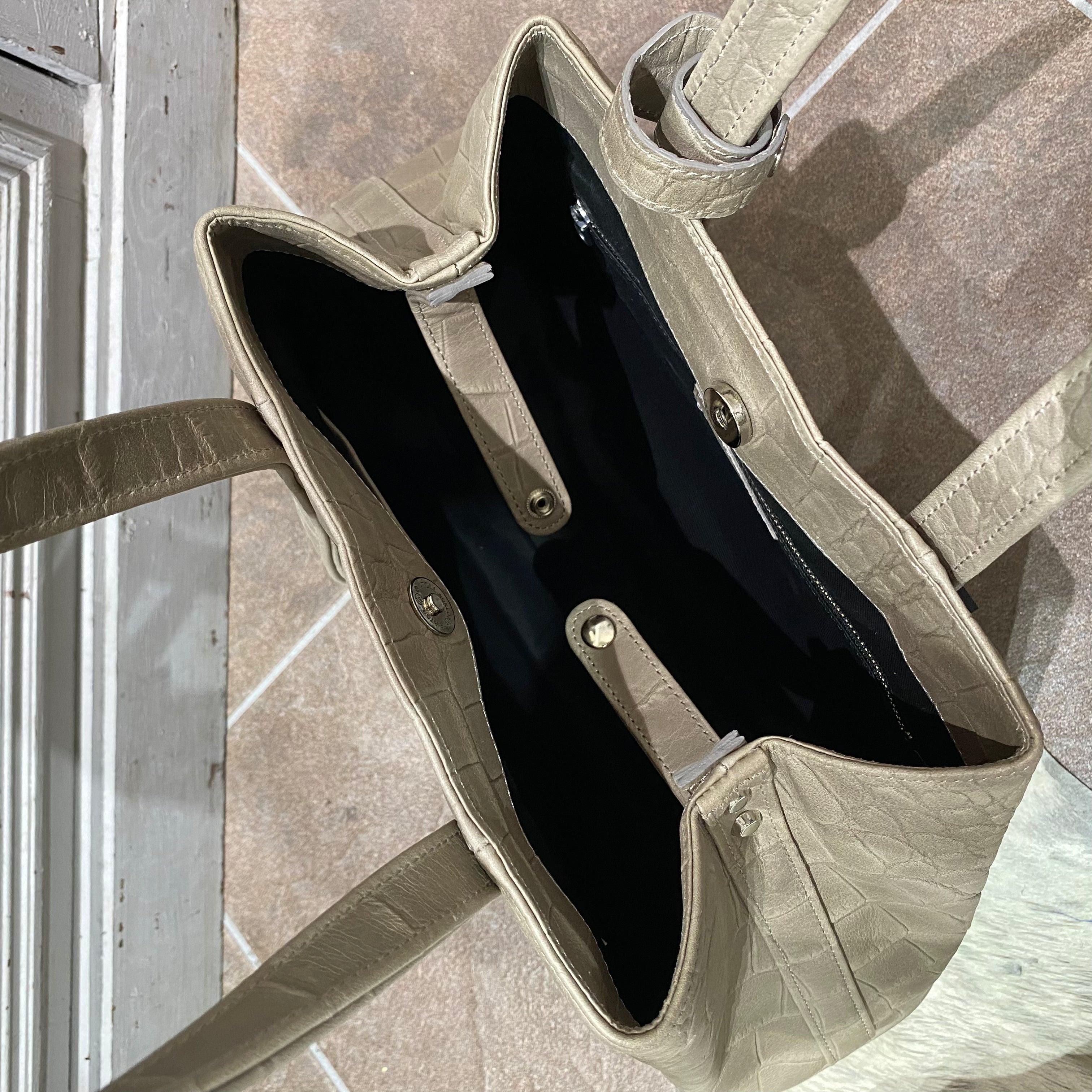 ⚠️予約【M.U.L.】ミニマルトート -グレージュ- ※R7. 6月末納品予定