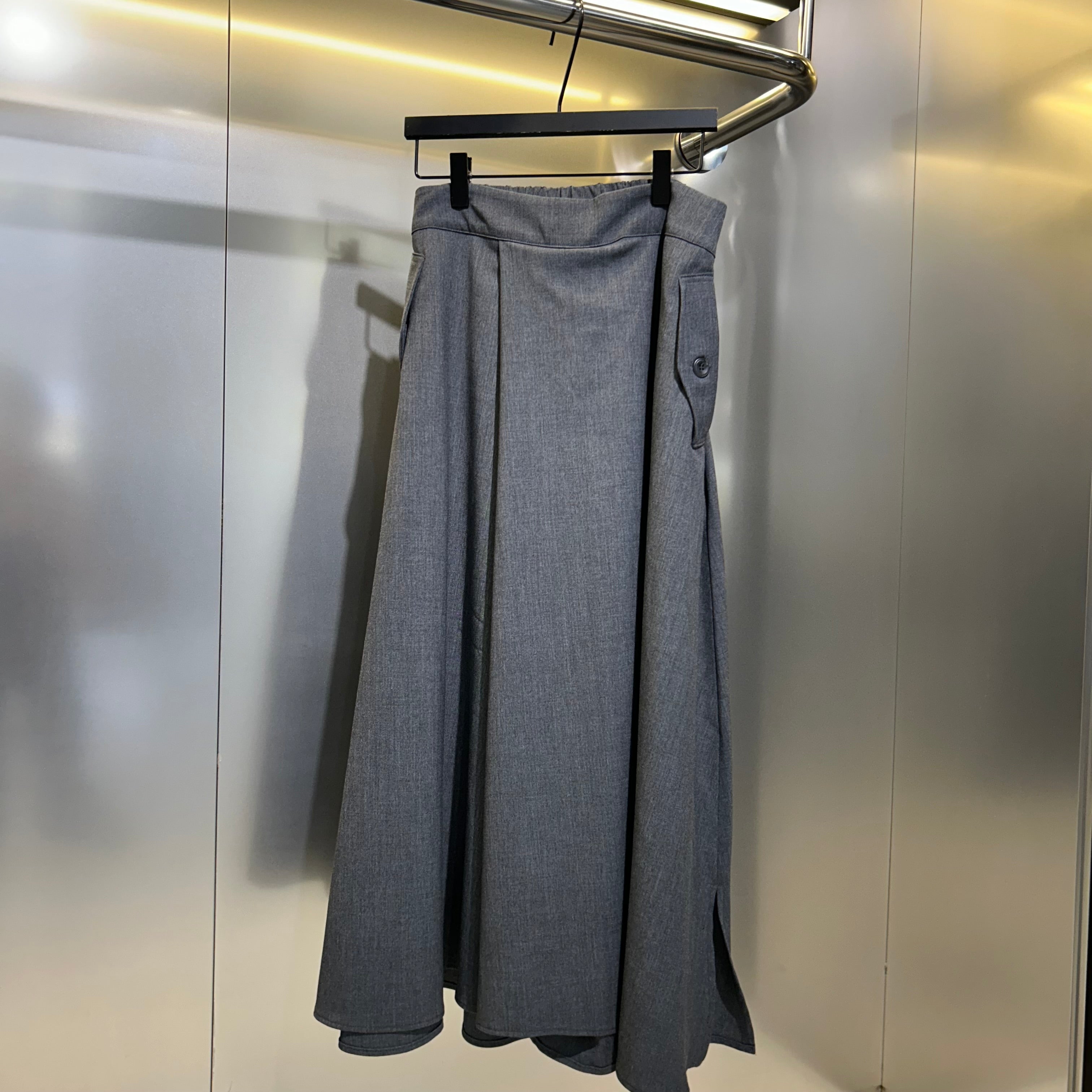 【LA MINE DOR】ワイドパンツ -グレー- ※10月下旬〜11月上旬頃より順次発送予定