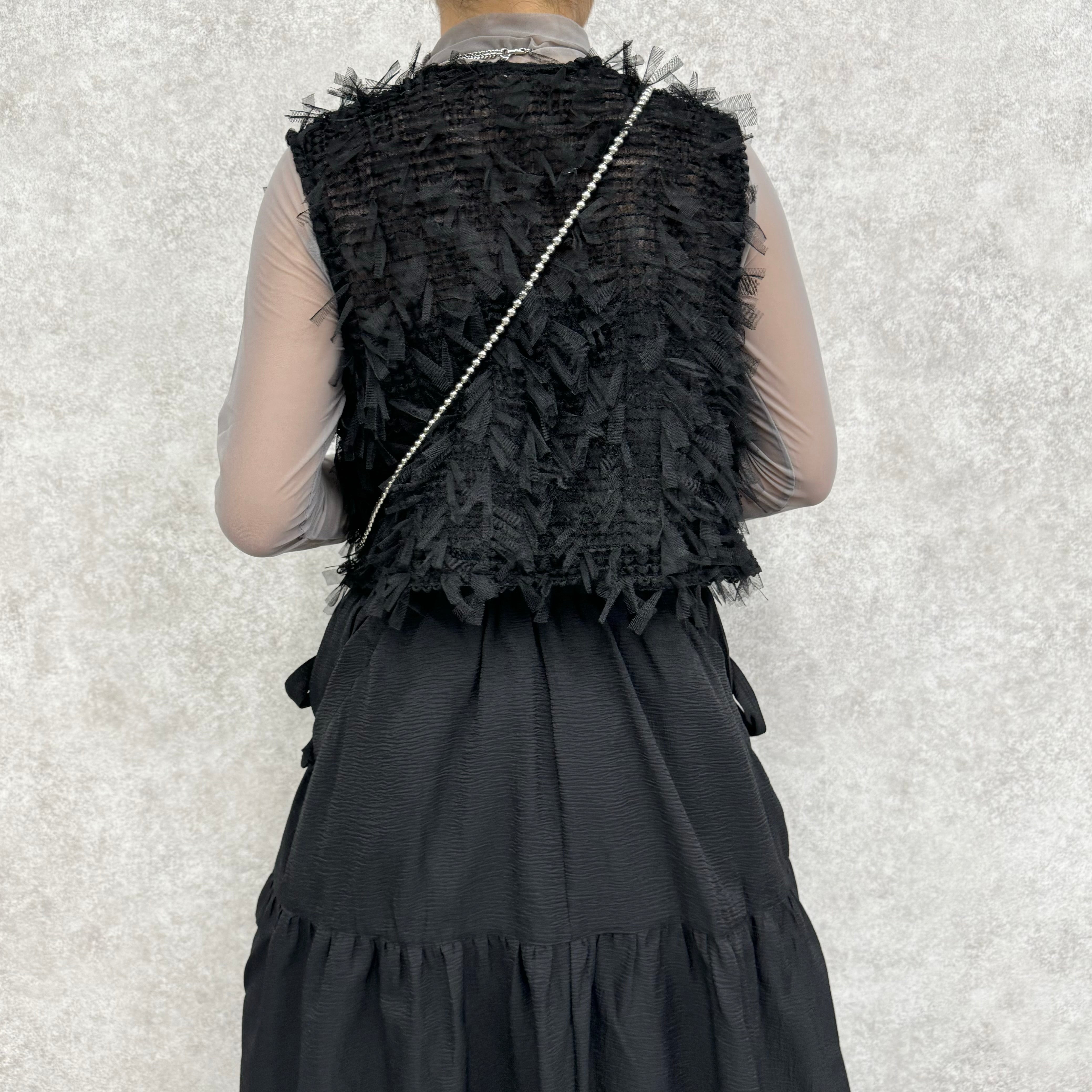 メッシュボトルネックロンT -グレージュ-  ※ 9/17~23より順次発送予定