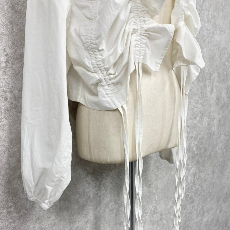 【ASYMM】DROSTIN JACKET -white-