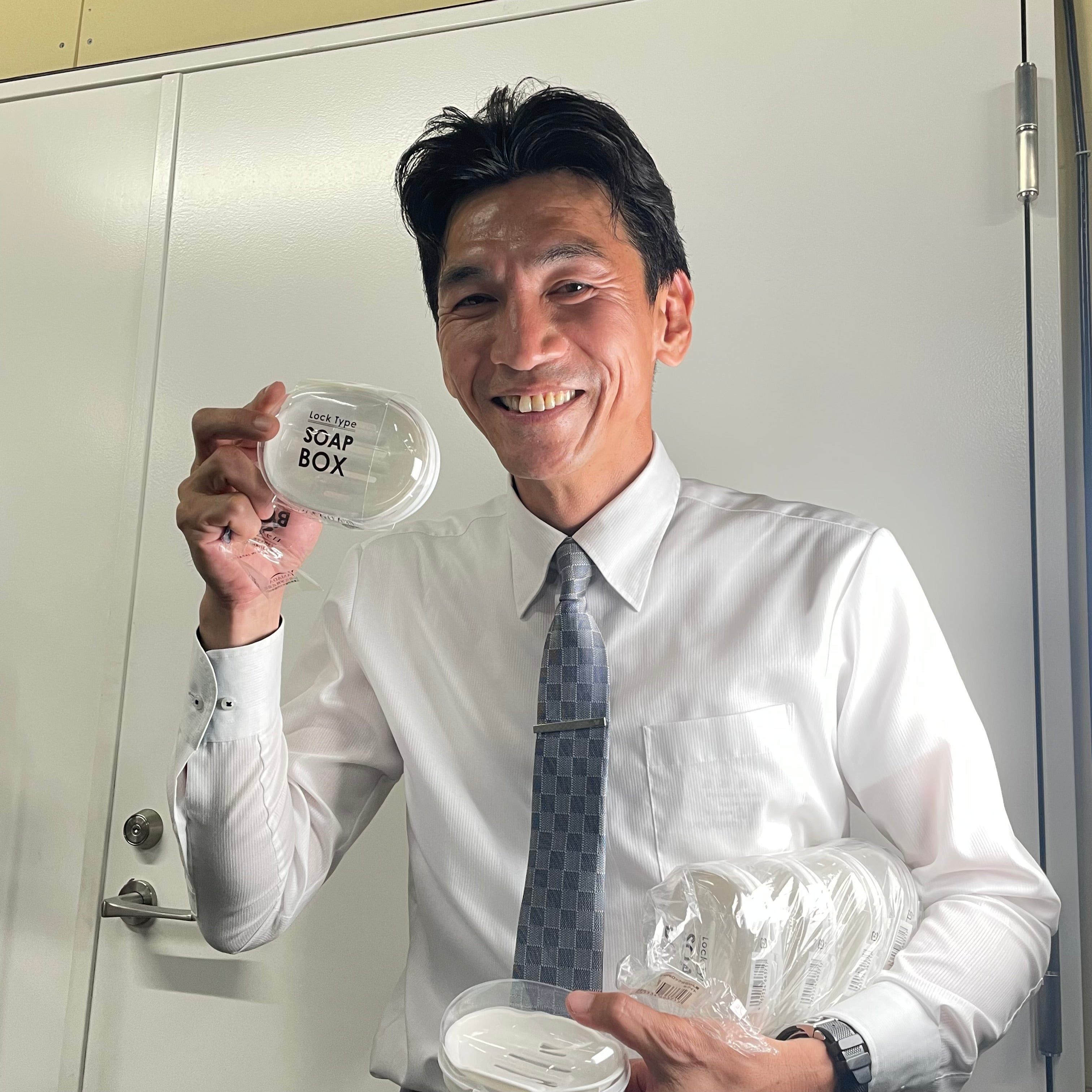 ウダ・ホーテ【本日6/29  シンビシン商品をご購入いただいた方限定!】ロック式石けん箱 ※7/16~22頃より順次配送