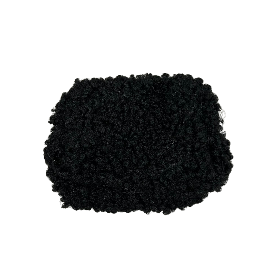 もこもこミニポーチくん -ブラック- ※8/6-12迄に順次発送予定