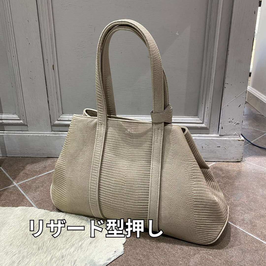 ⚠️予約【M.U.L.】ミニマルトート -グレージュ- ※R7. 6月末納品予定