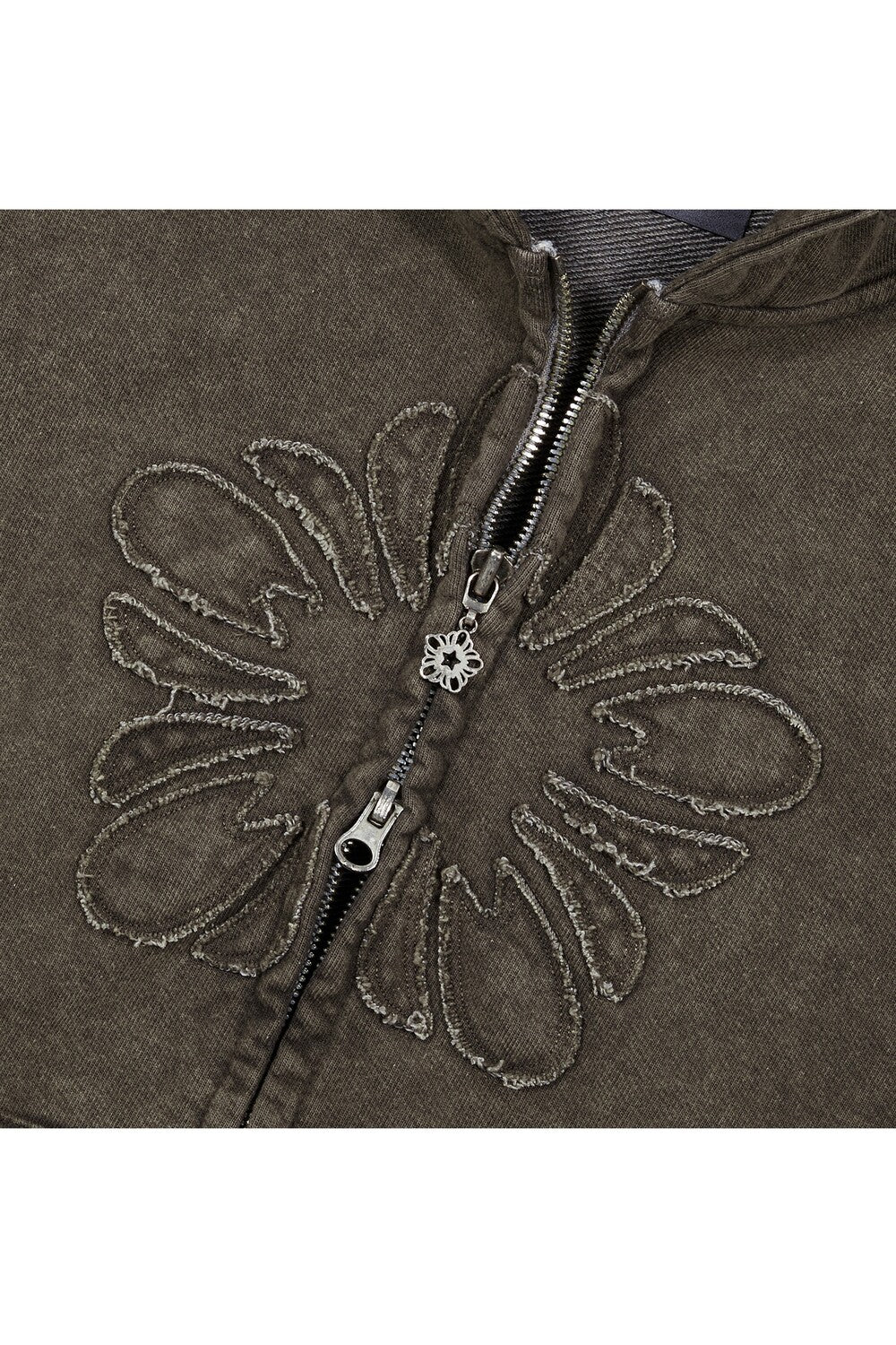 ※予約商品【ULKIN】MUGUNG Vintage Zip-up Hoodie_Brown ※12月頃より順次配送予定