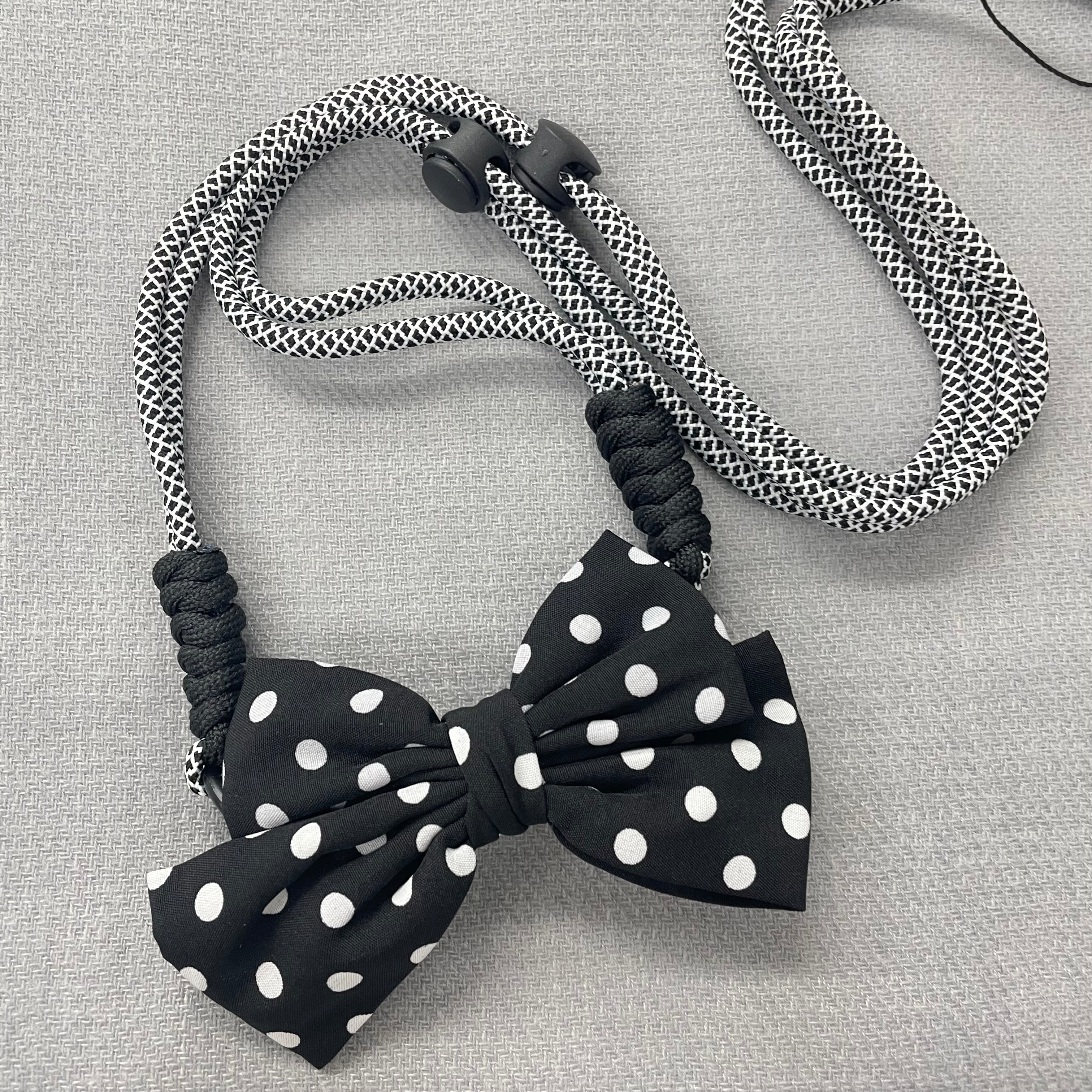 【予約】スマホクリップストラップ ドットリボン ※11月下旬~12月上旬頃より順次配送予定