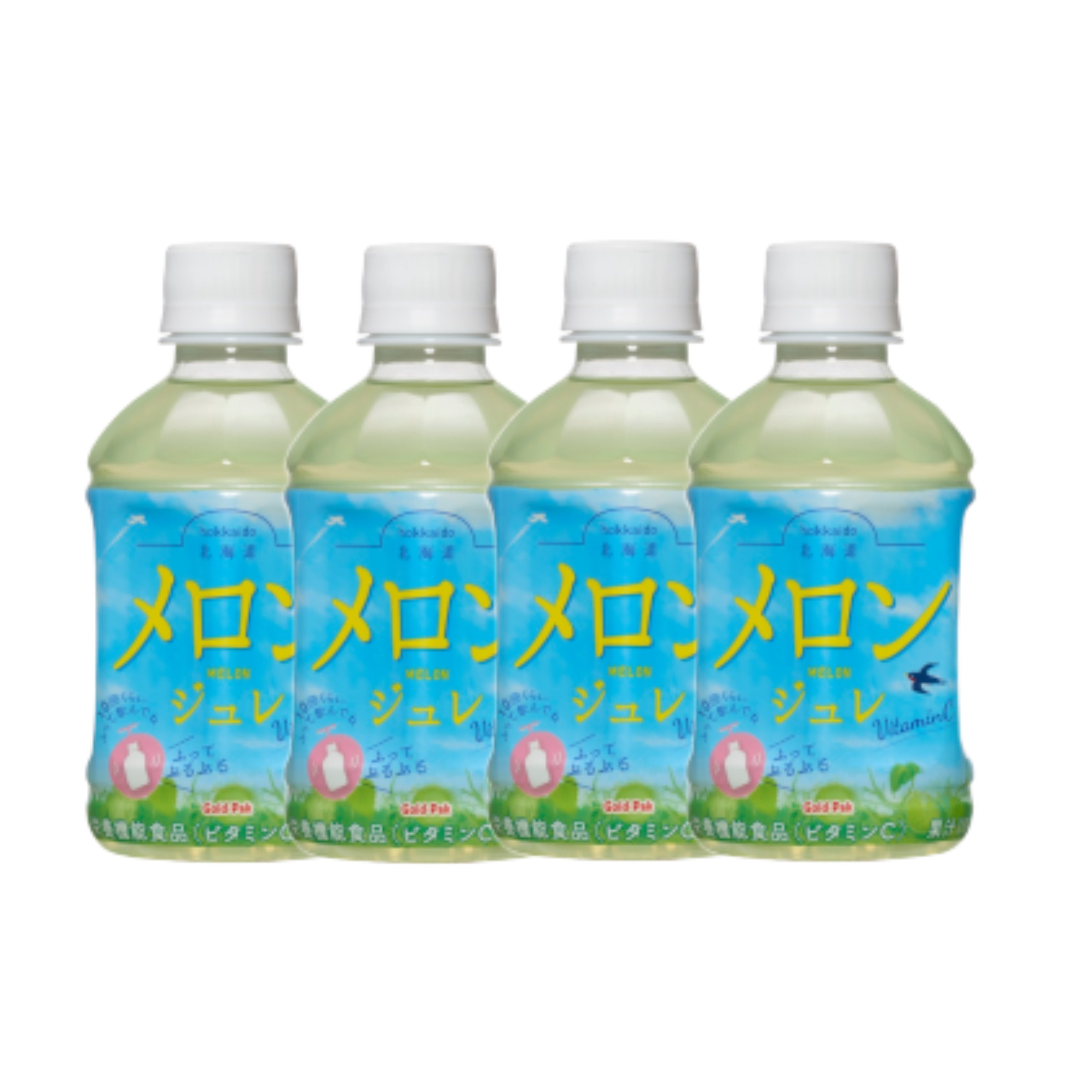 北海道メロンジュレ 4本セット  ※7/30〜8/5迄に順次発送予定