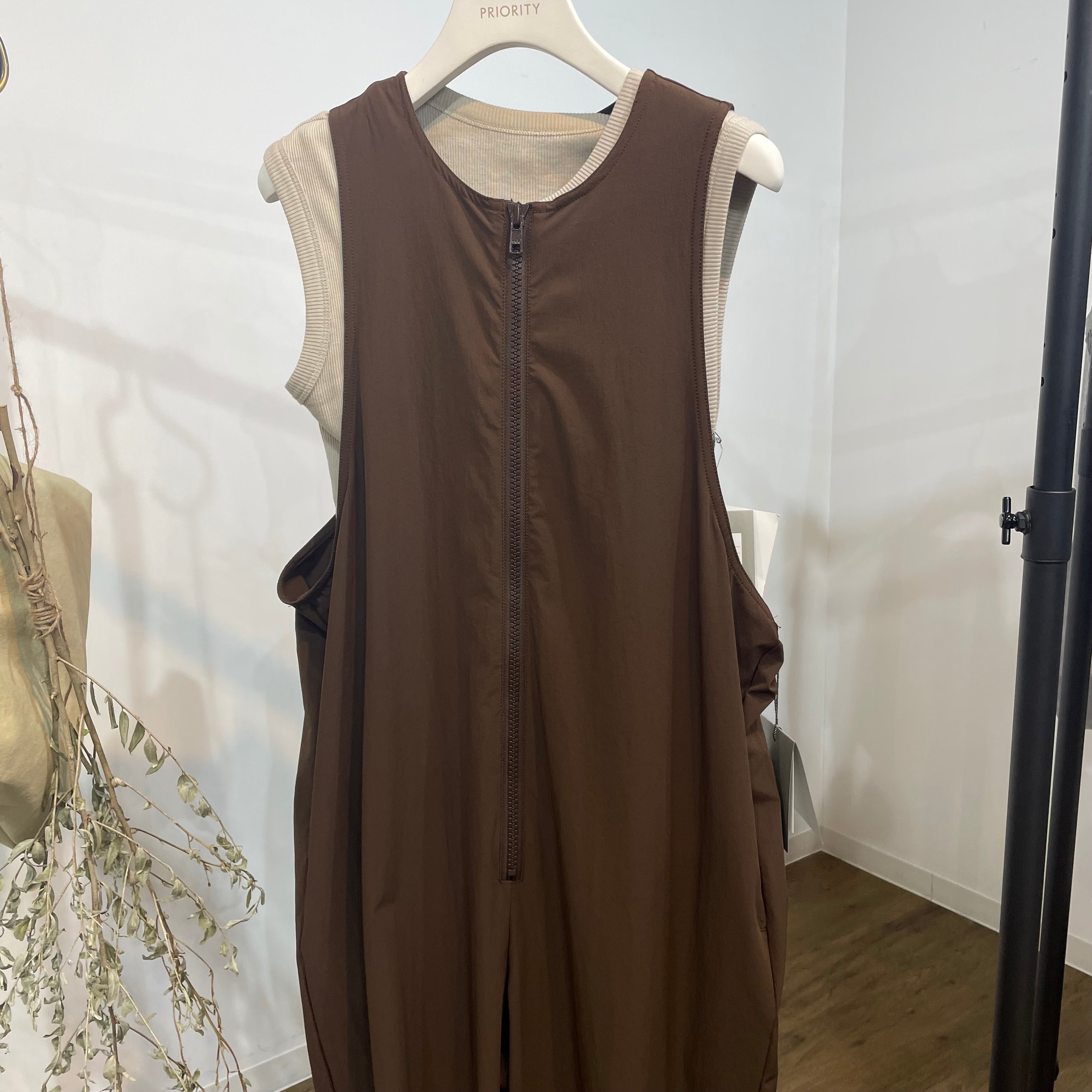 【予約】【PRIORITY】タンクトップ アイボリー ※2月下旬より順次発送