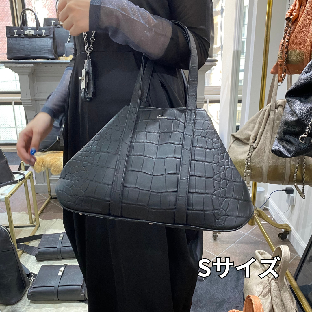 ⚠️予約【M.U.L.】ミニマルトート -ブラック- ※R7. 6月末納品予定