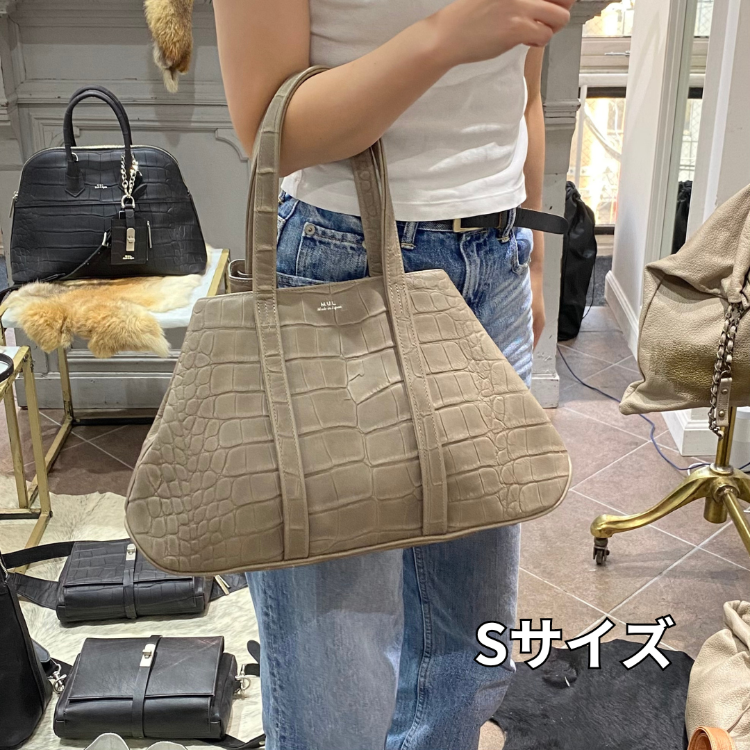 ⚠️予約【M.U.L.】ミニマルトート -グレージュ- ※R7. 6月末納品予定