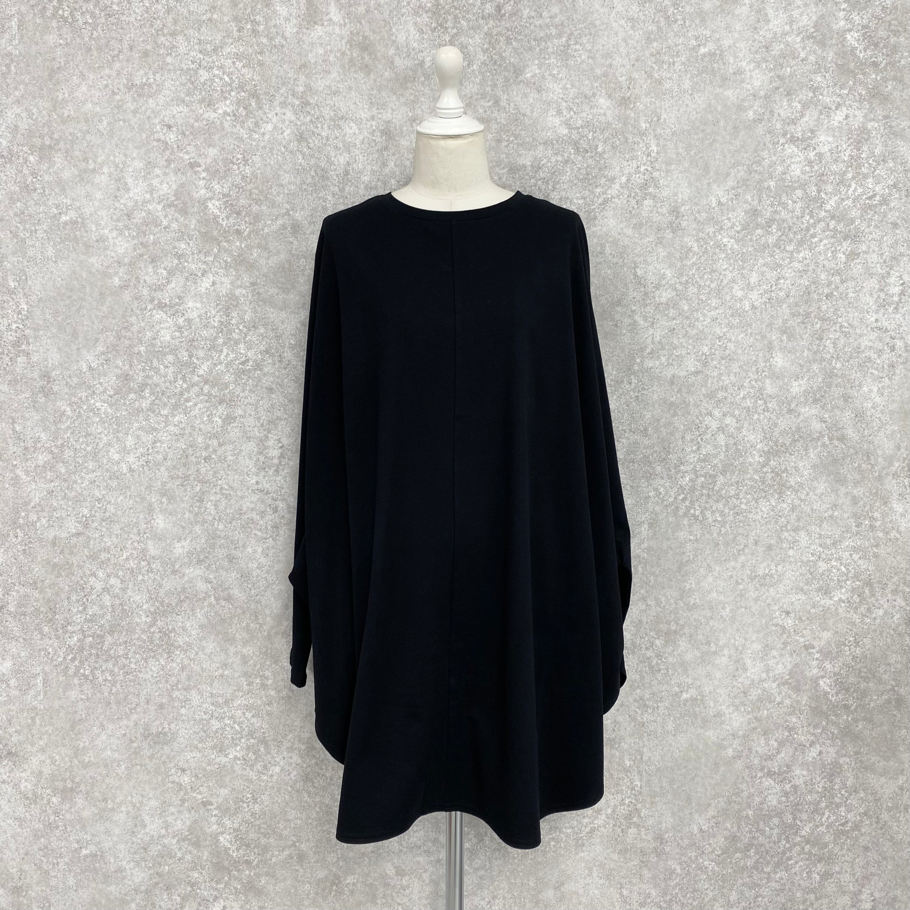 【ASYMM】VOID TEE -black-