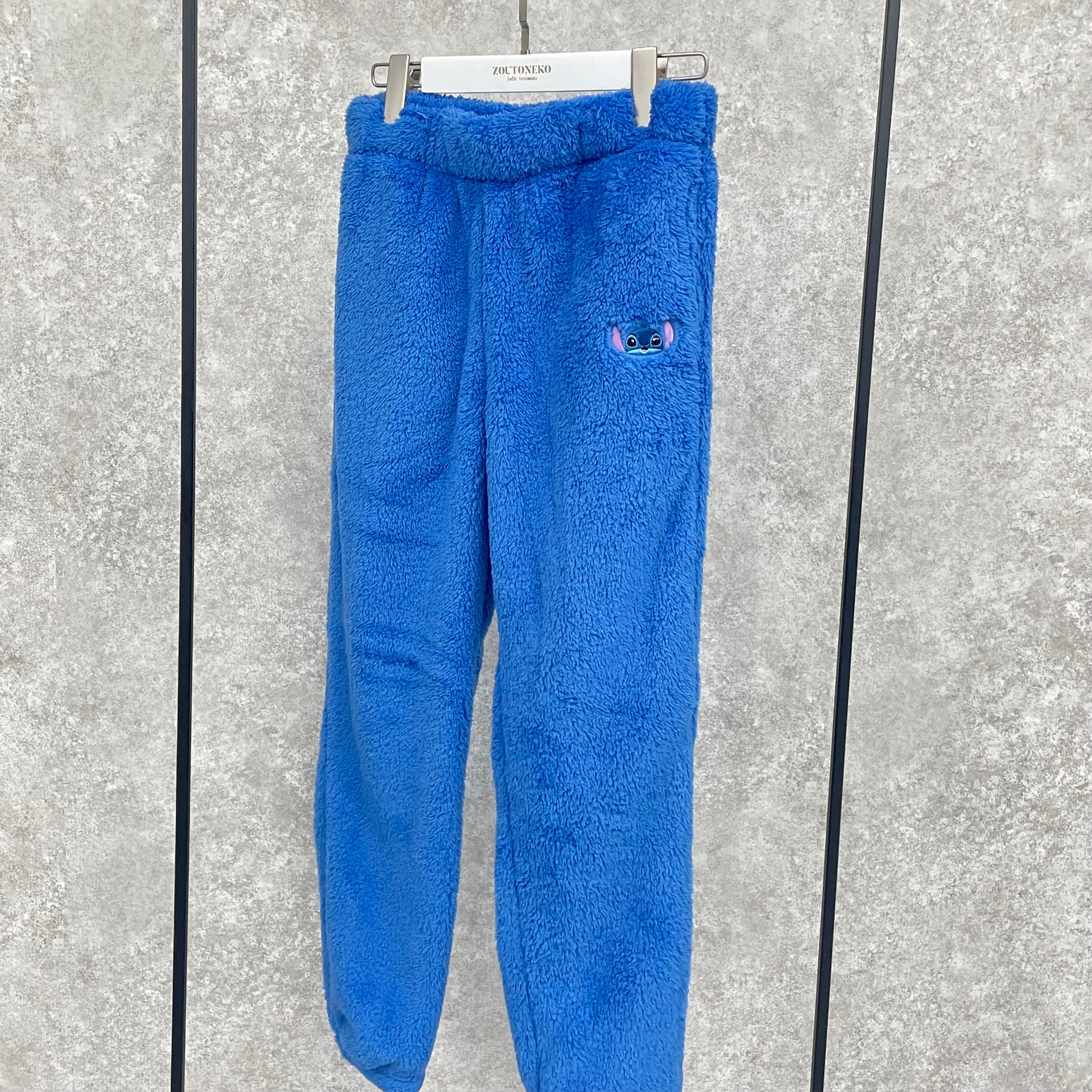もこもこルームウェアパンツ  -スティッチ- Mサイズ ※5/9~15より順次発送予定