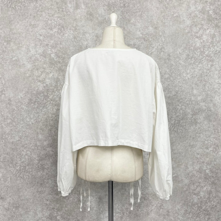 【ASYMM】DROSTIN JACKET -white-