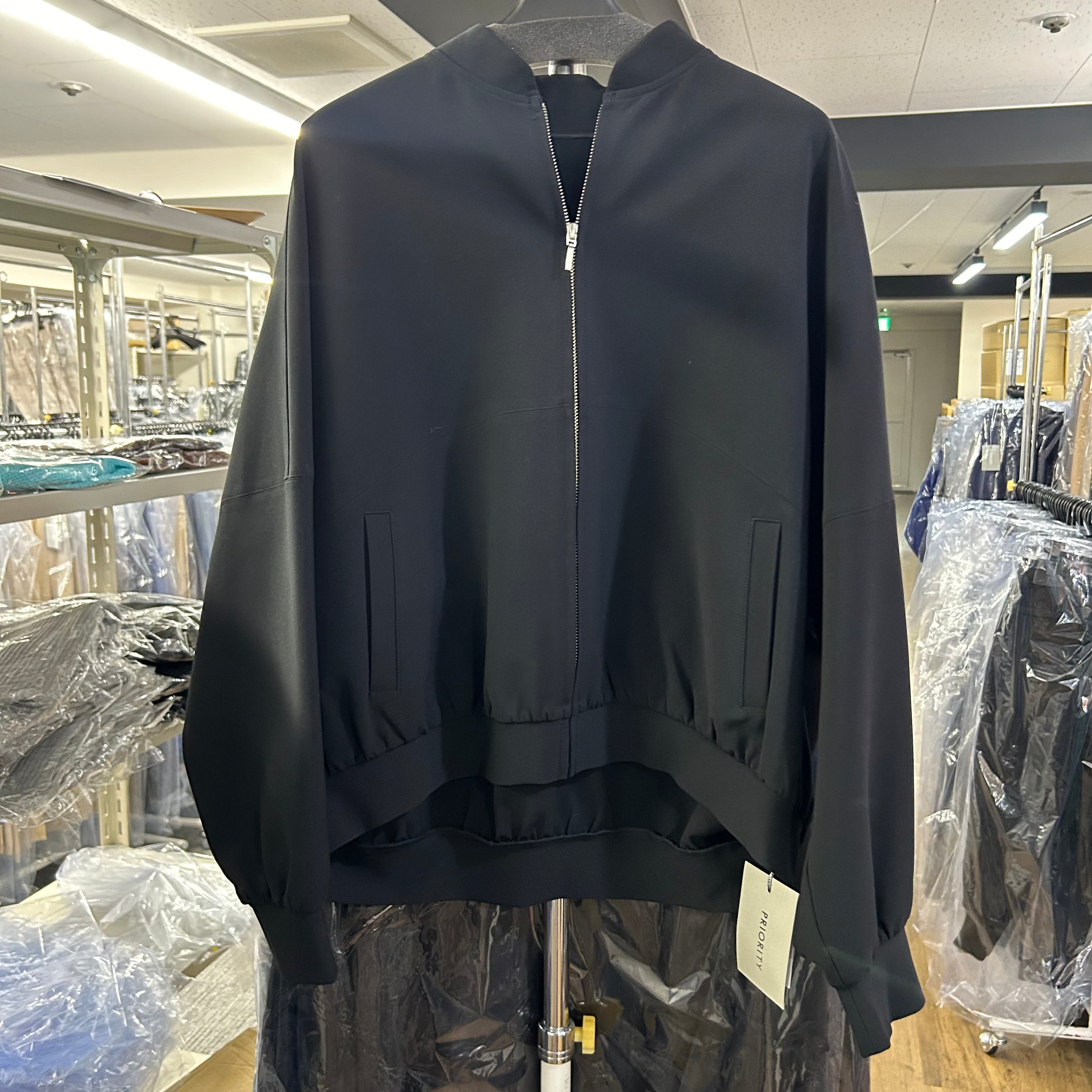 【PRIORITY】オーバーブルゾン ブラック 25 ※9/3-9頃〜順次配送予定