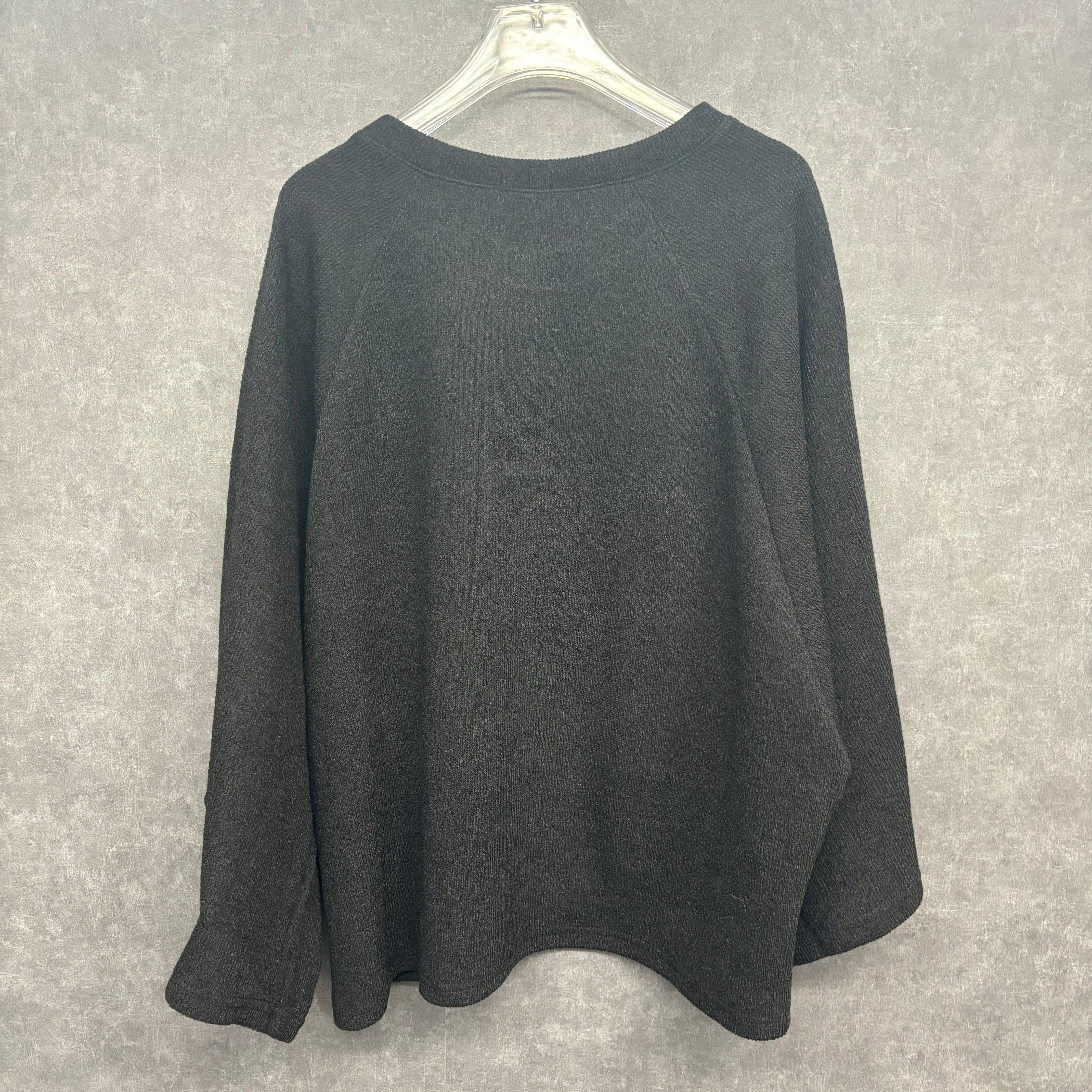 【予約】オーバーサイズトップス ブラック ※11月下旬~12月上旬頃より順次配送予定