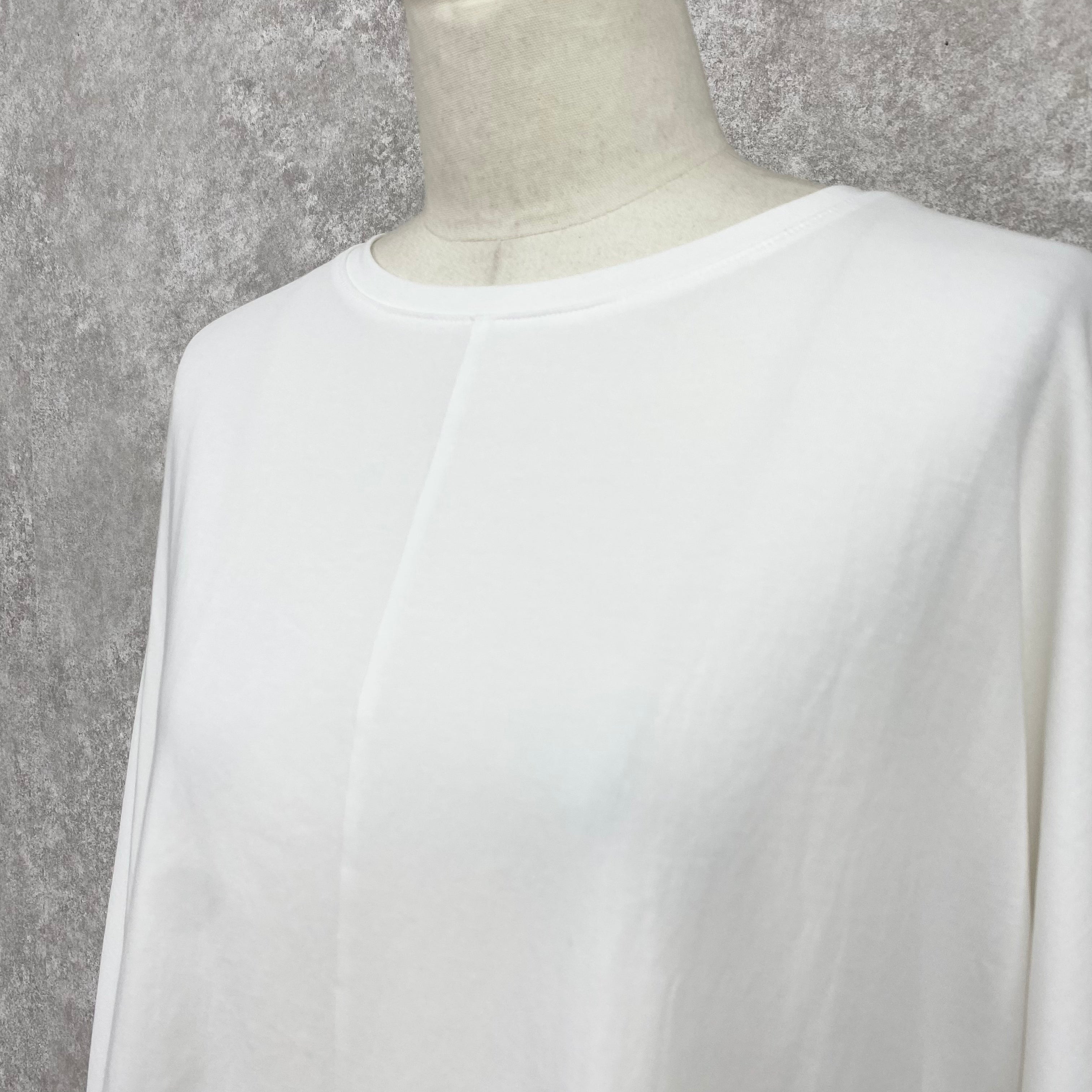 【ASYMM】VOID TEE -white-