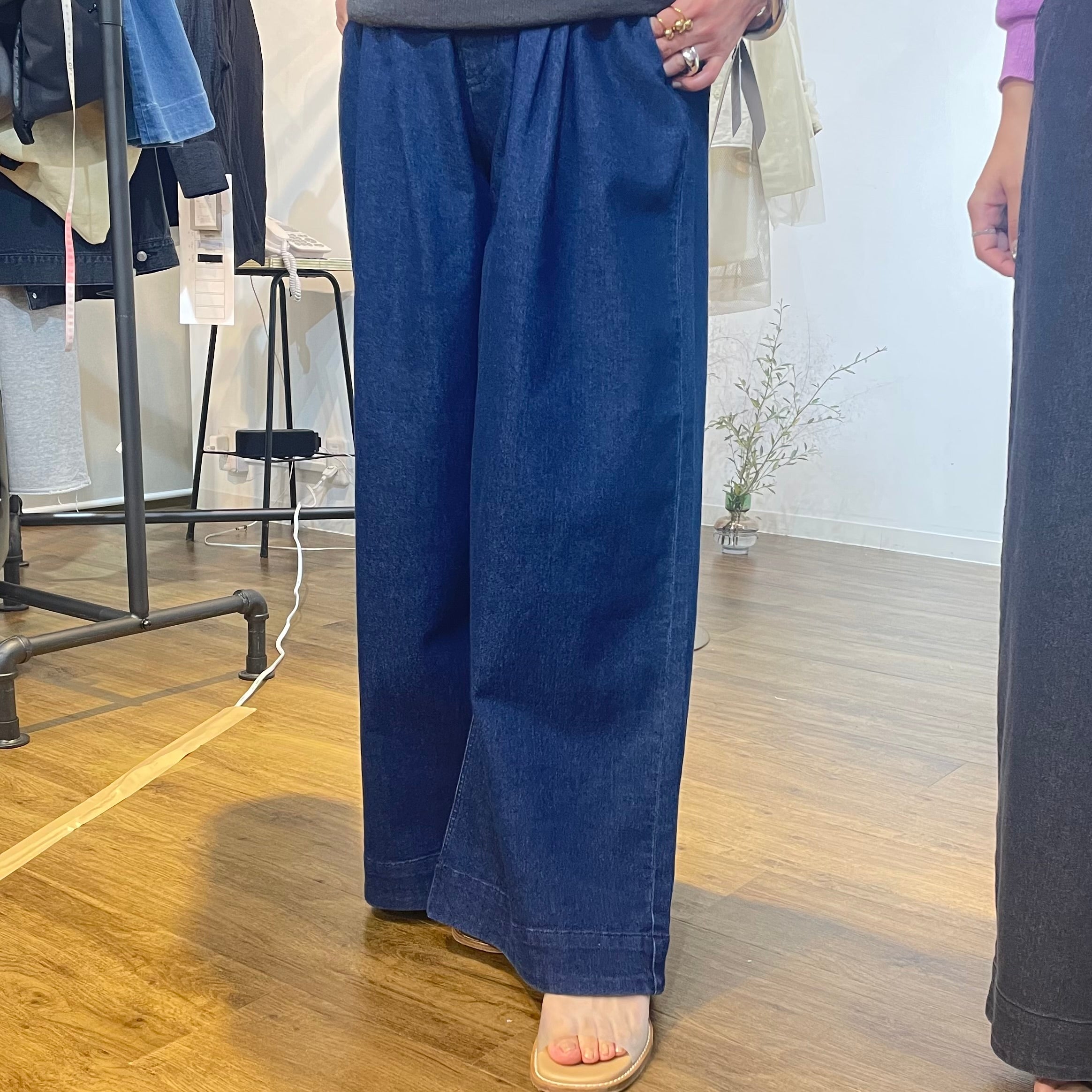 【予約】【PRIORITY】デニムパンツ ワンウォッシュ ※2月上旬より順次発送