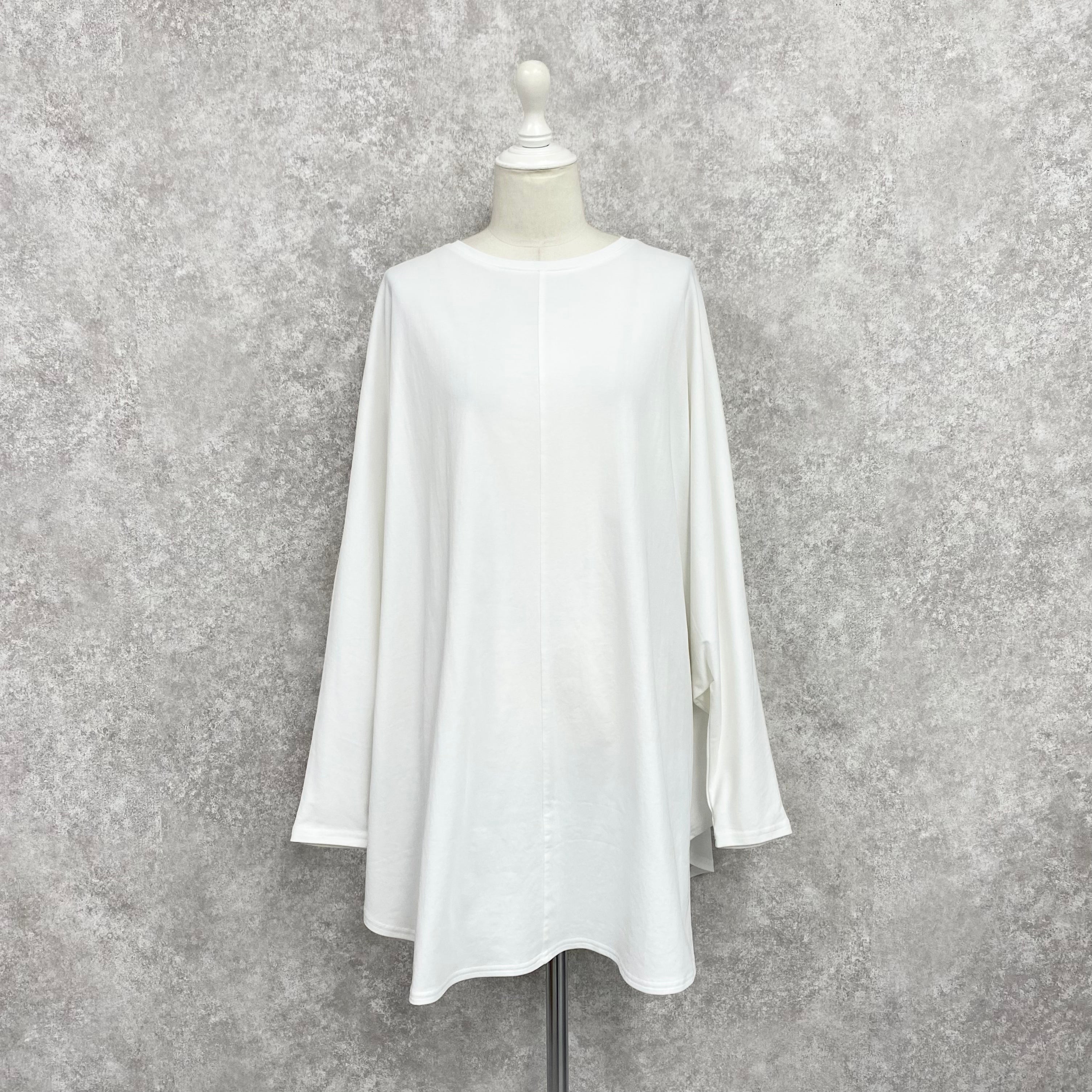 【ASYMM】VOID TEE -white-