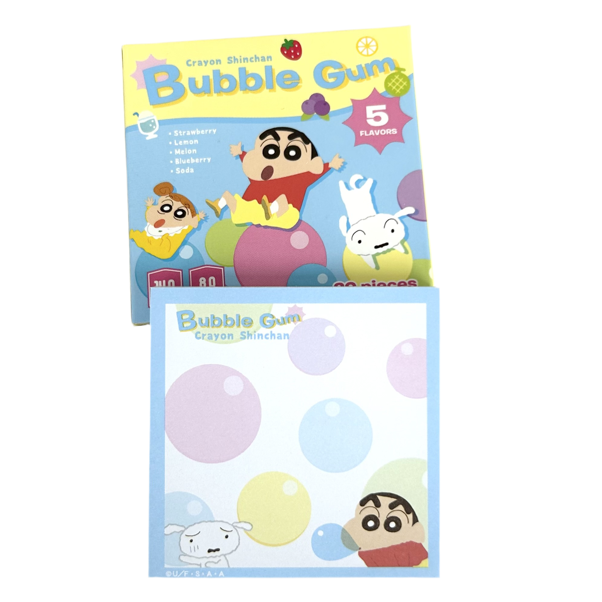 クレヨンしんちゃんお菓子箱メモ -バブルガム- ※9/17-23より順次発送予定