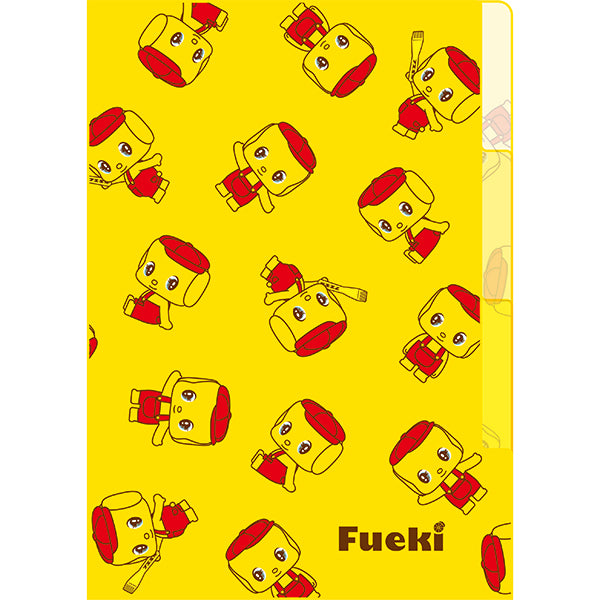 【フエキ】フエキくんインデックスクリアホルダー3ポケット(CFC3P2) 総柄 ※11/19〜25より順次発送