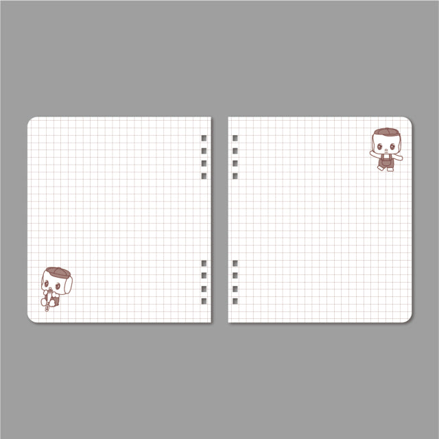 【フエキ】フエキくんリングノート(CFRN2) 総柄 ※11/19〜25より順次発送