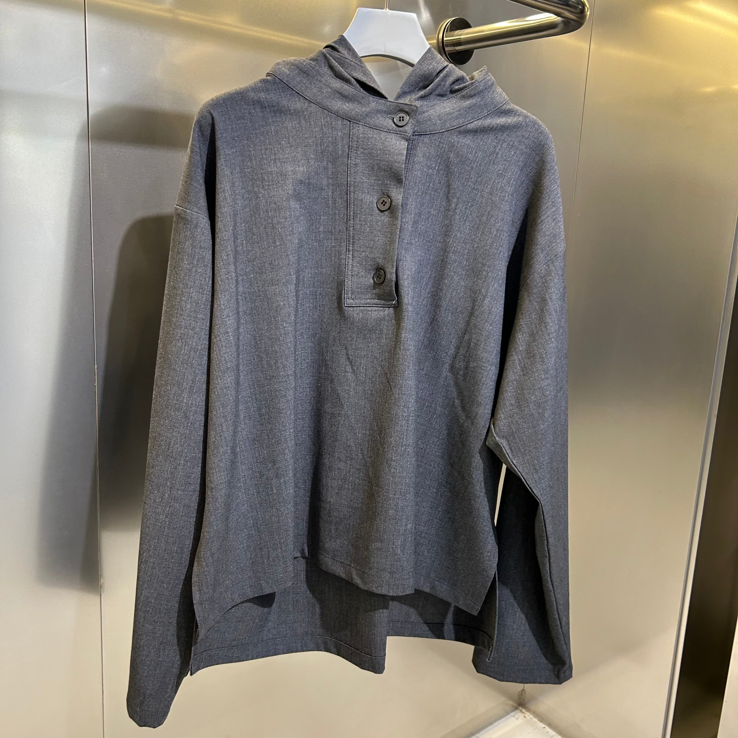 【LA MINE DOR】フード付きトップス -グレー- ※10月下旬〜11月上旬頃より順次発送予定