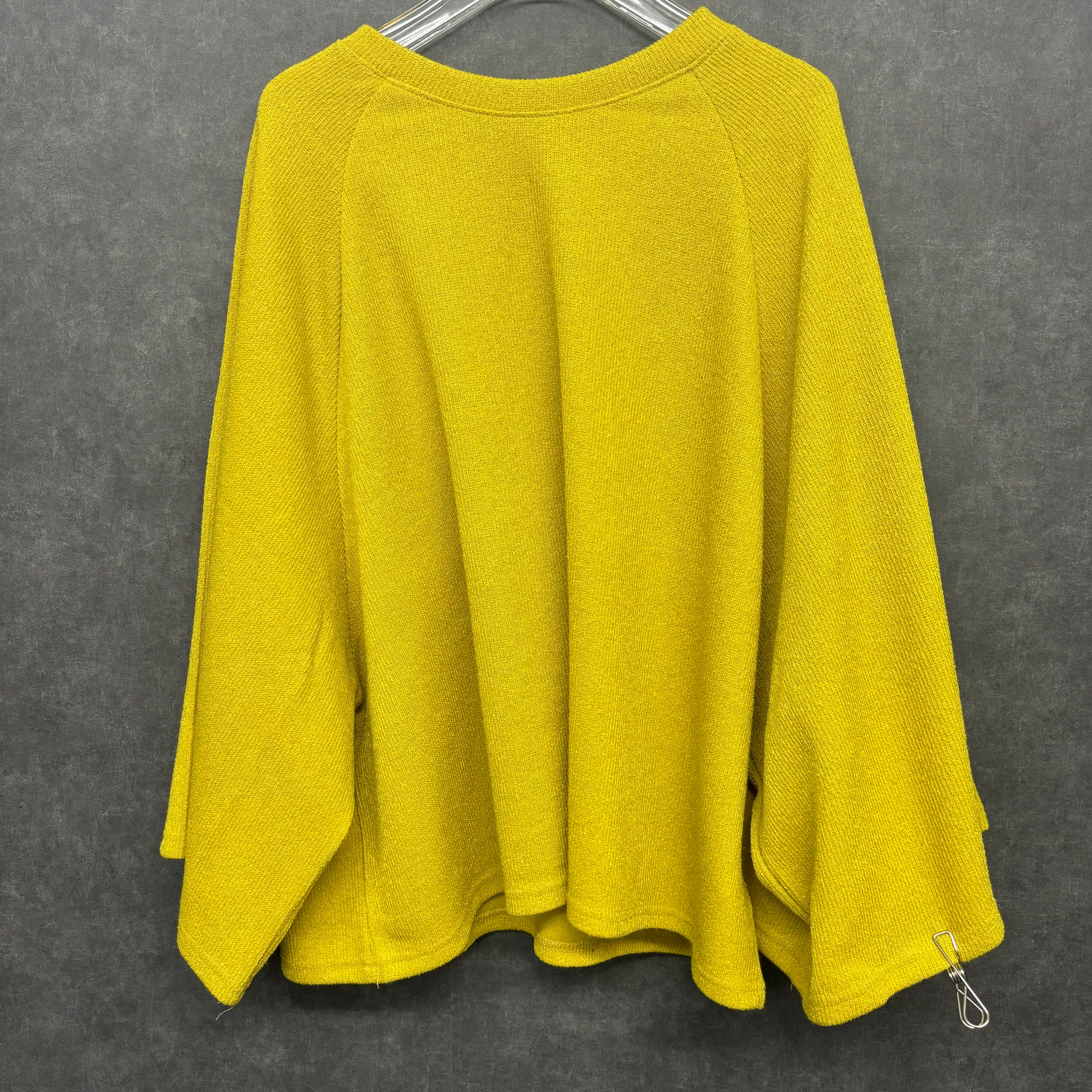 【予約】オーバーサイズトップス マスタード ※11月下旬~12月上旬頃より順次配送予定