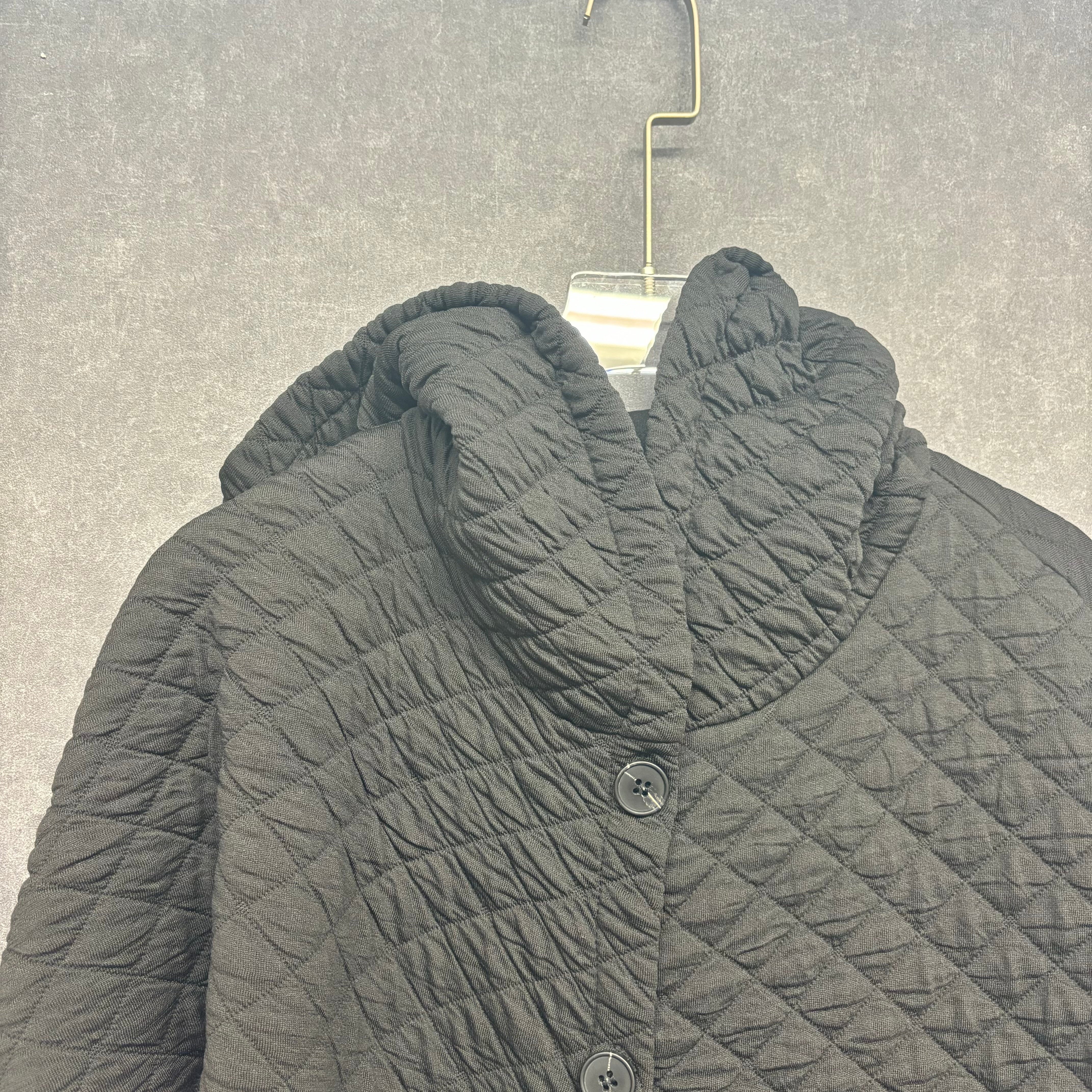 【予約】キルティングアウター ブラック ※11月下旬~12月上旬頃より順次配送予定