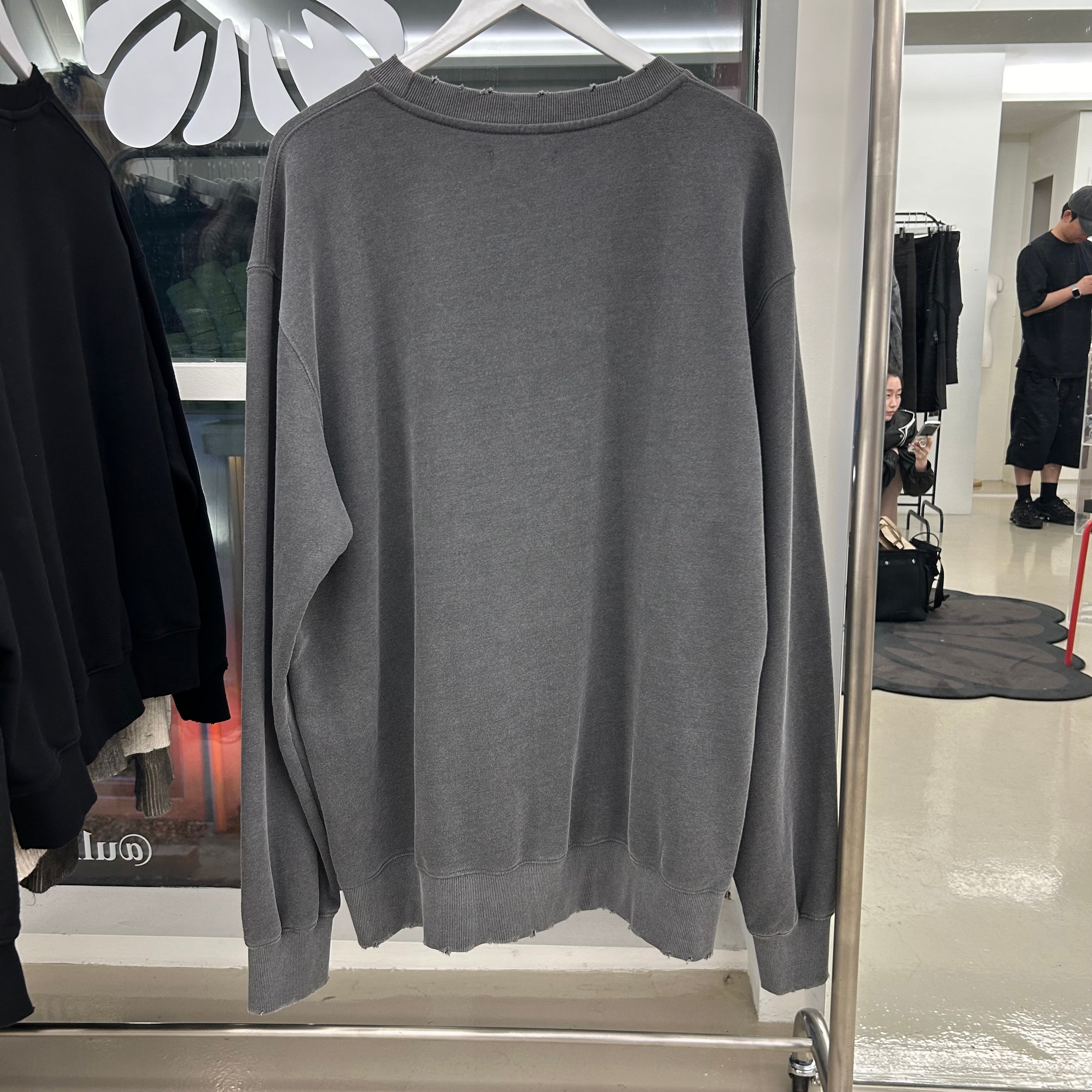 ※予約商品【ULKIN】ULKIN X BETTYBOOP Superwomen Sweatshit  -BLACK- ※12月頃より順次配送予定