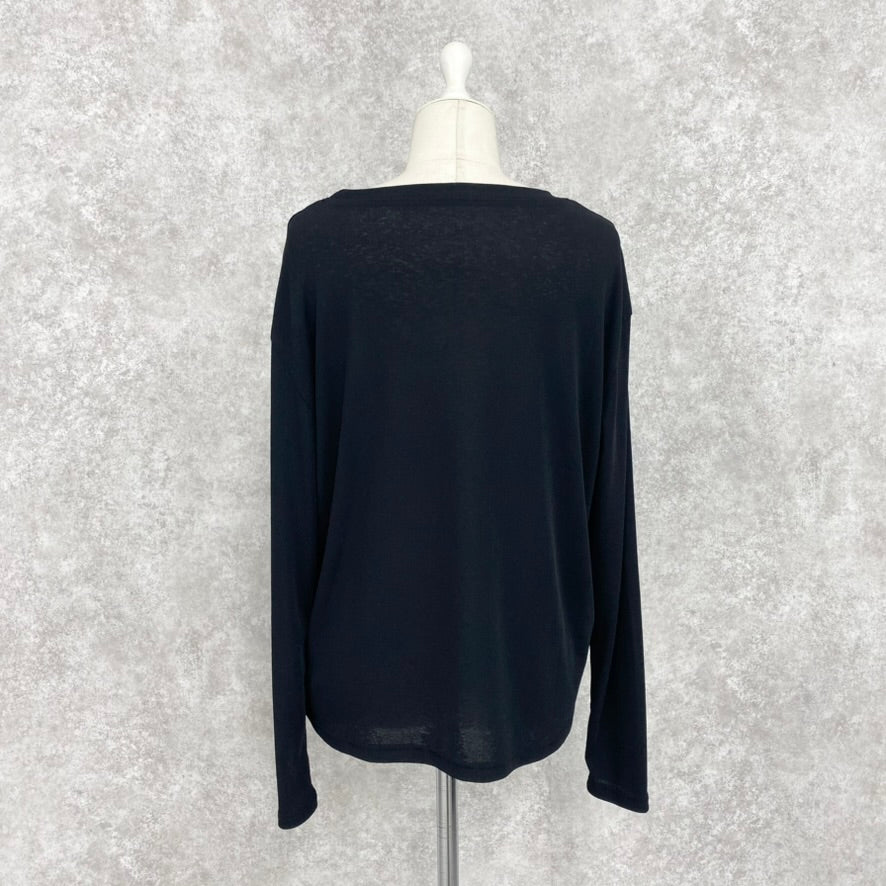 【ASYMM】INFINITE EASE TEE -black-