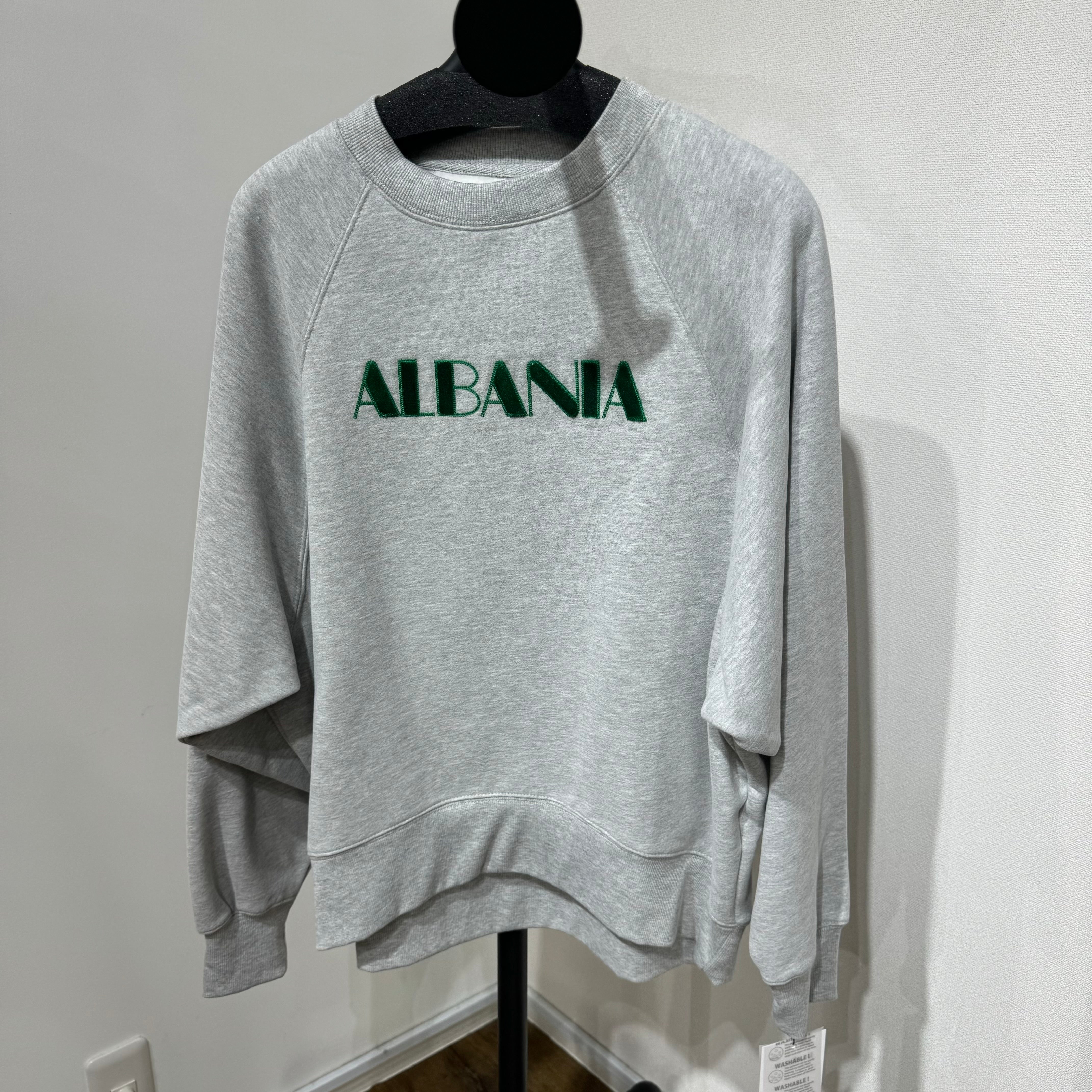 【PRIORITY】ALBANIAトップス グレー 38サイズ ※10/15〜21より順次配送予定