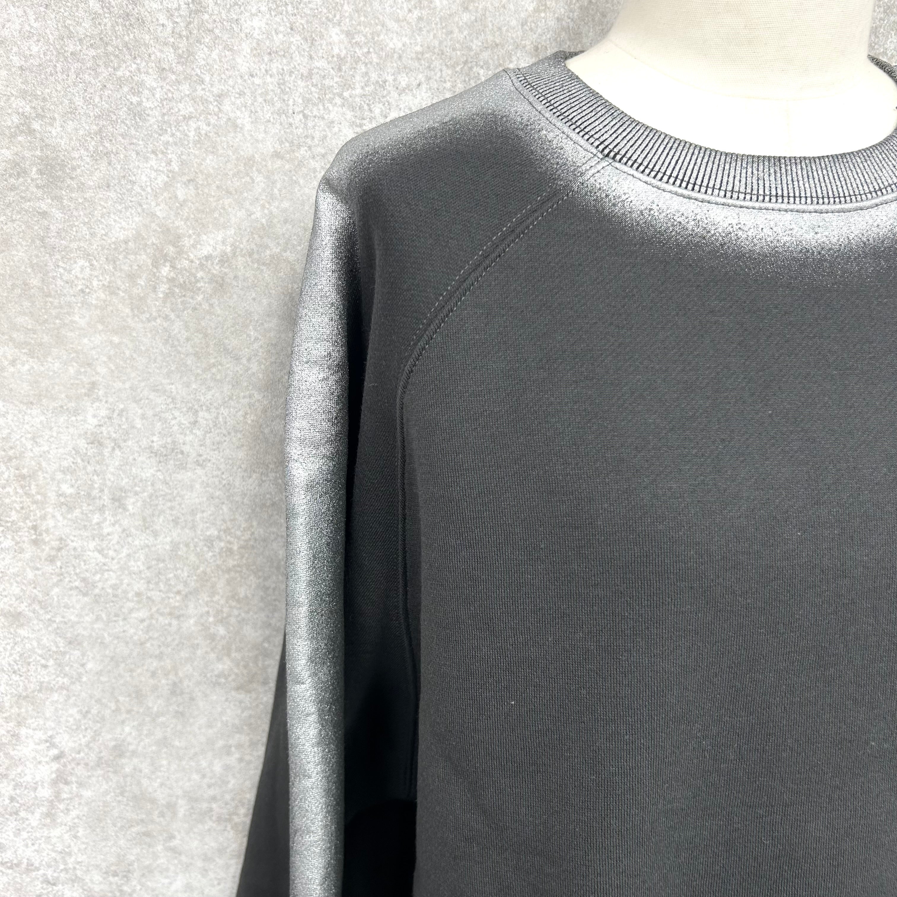 ポイントラインラグランBIGプルオーバー -スミクロ- ※11/5〜11より順次発送